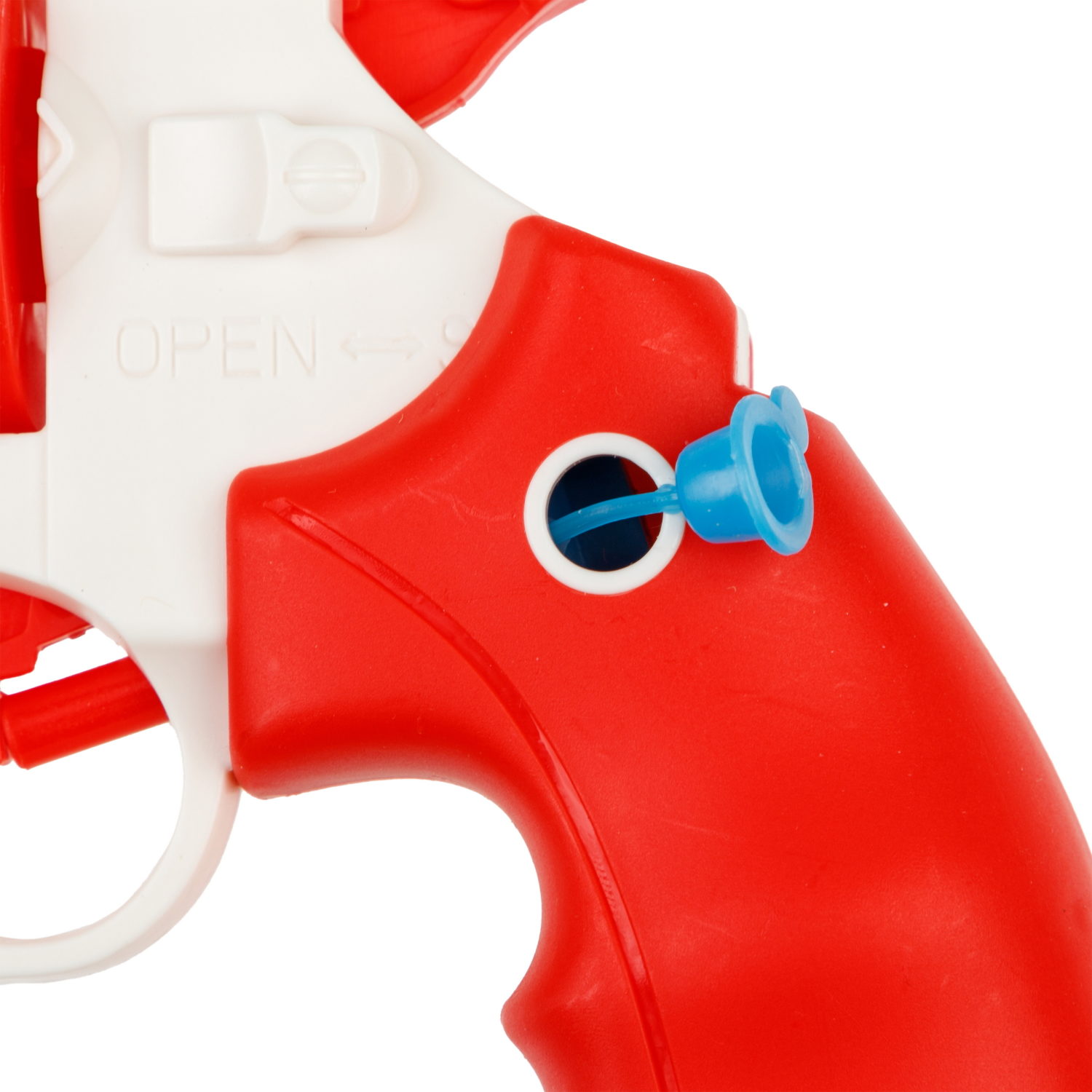 Водное оружие 1TOY Аквамания, револьвер, красный