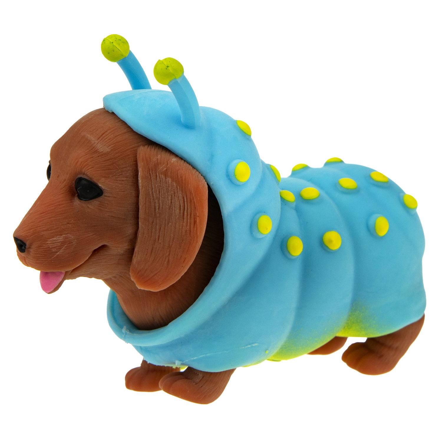 Антистресс игрушка 1TOY Прокачка для собачки, тянущиеся собачки в костюмчиках, 12 видов, пакет с окном