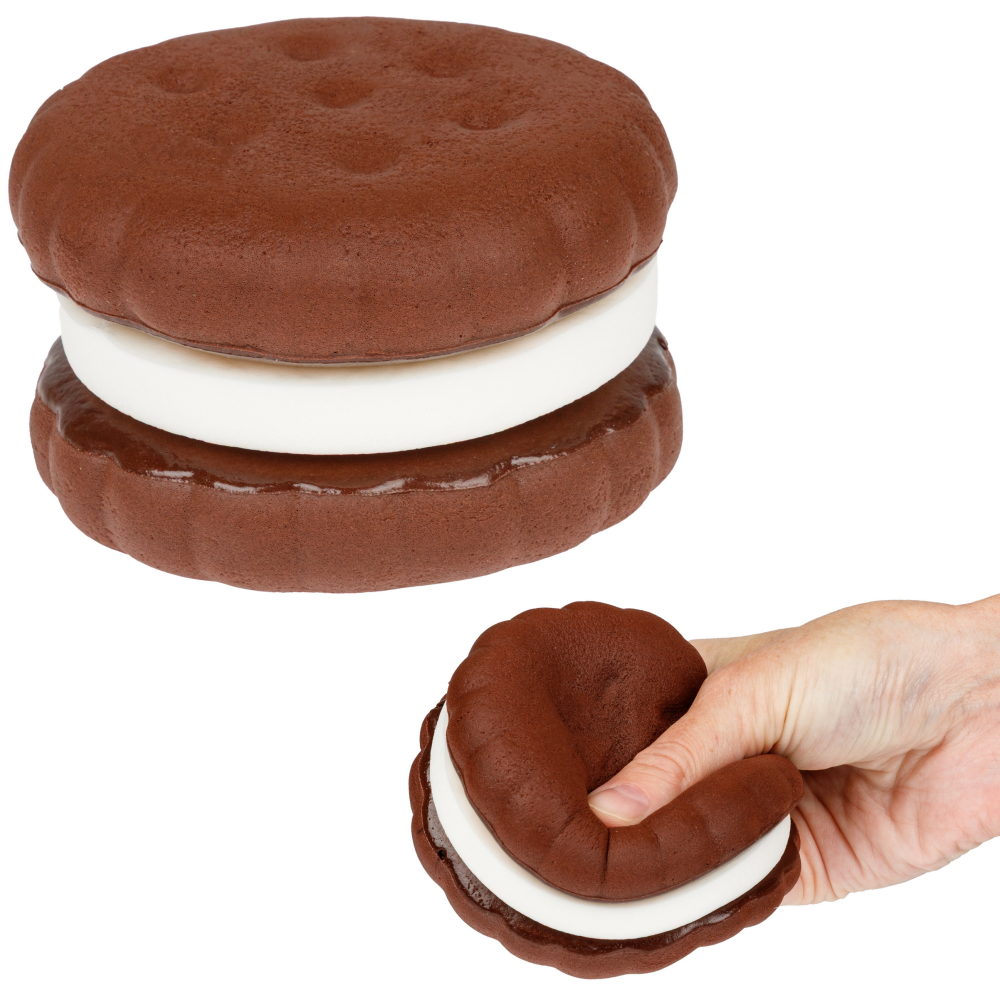 Игрушка-антистресс 1TOY Сквиш, печенье, с ароматом, 9х9х6,5 см