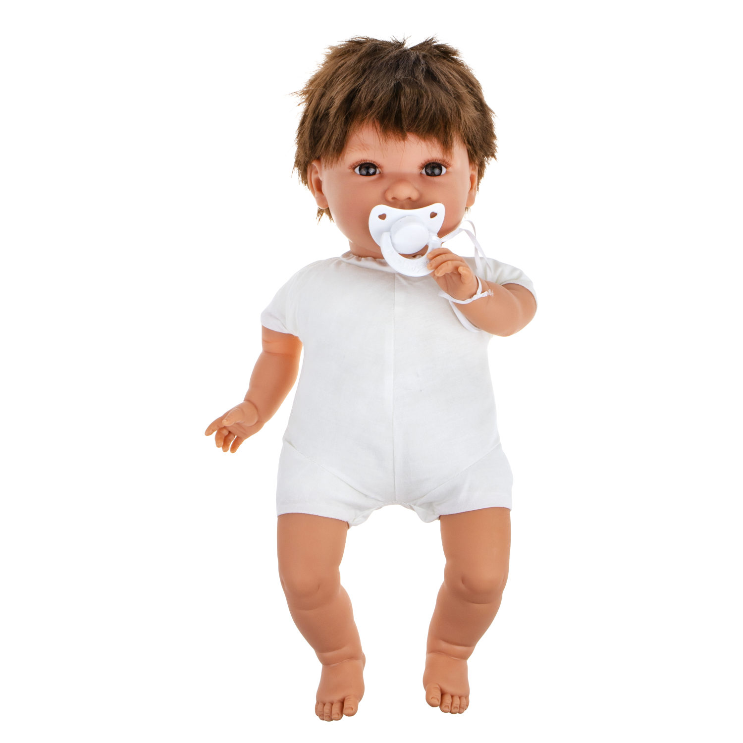 Arias Elegance Пупс 42см, в голубом комбинезоне