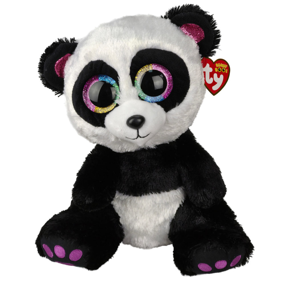 Мягкая игрушка TY панда-единорог Пэрис, 25 см