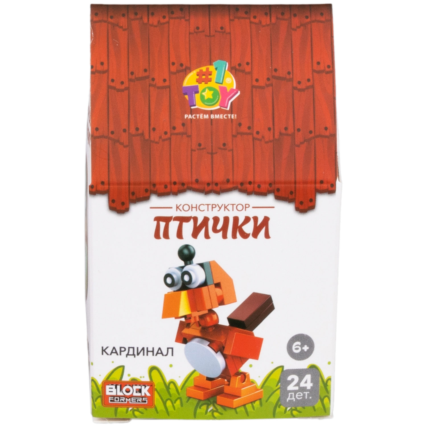 1Toy Blockformers "Птички", в ассортименте 6 видов