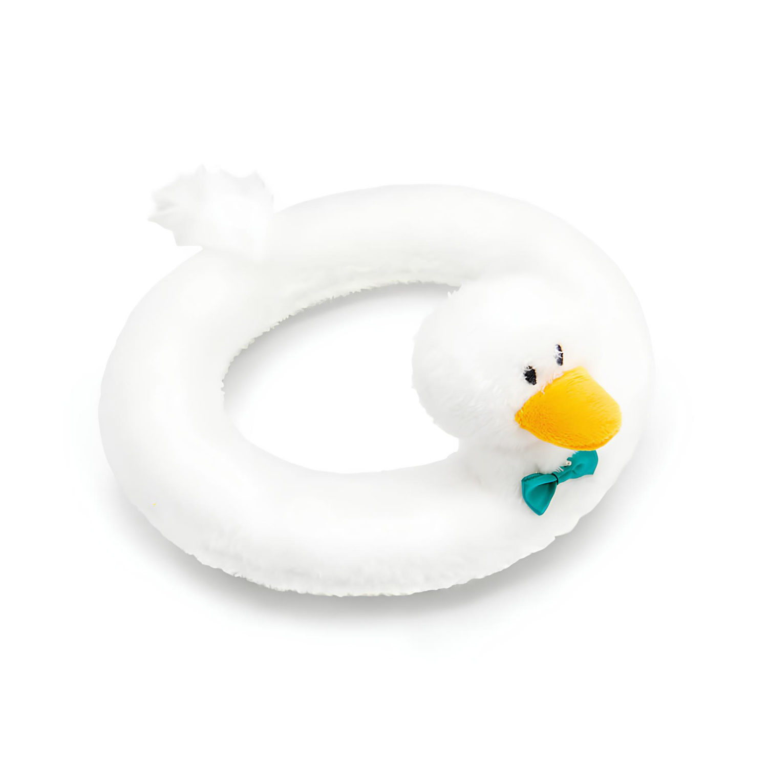 Мягкая игрушка Кот Басик в плавательном круге "Гусик", 25 см