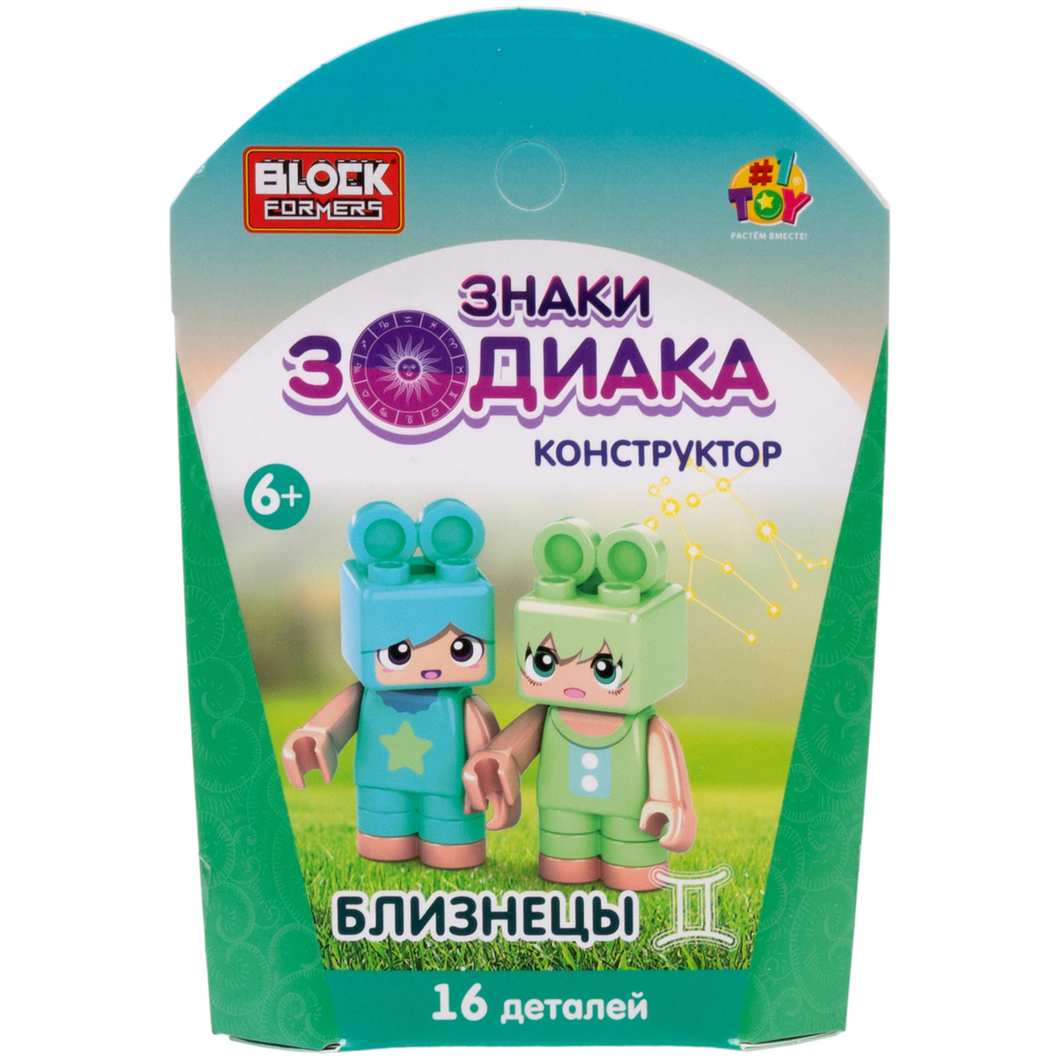 1TOY конструктор Blockformers "Знаки зодиака", 12 видов в ассортименте