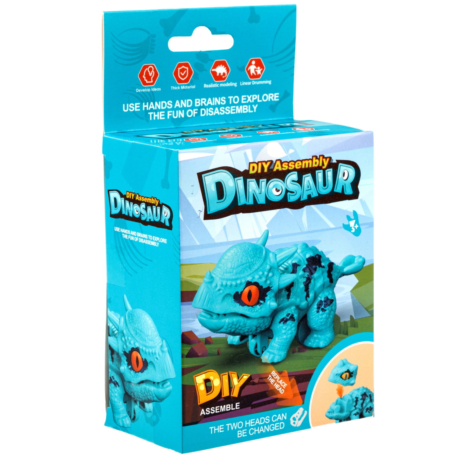 1Toy Динопарк "Мими заврики" (д/б 6 шт., в асс. 6 видов, коробка)