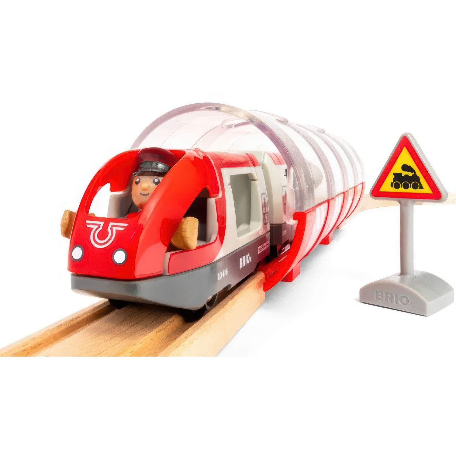 Деревянная железная дорога BRIO "Центральный вокзал", 27 элементов