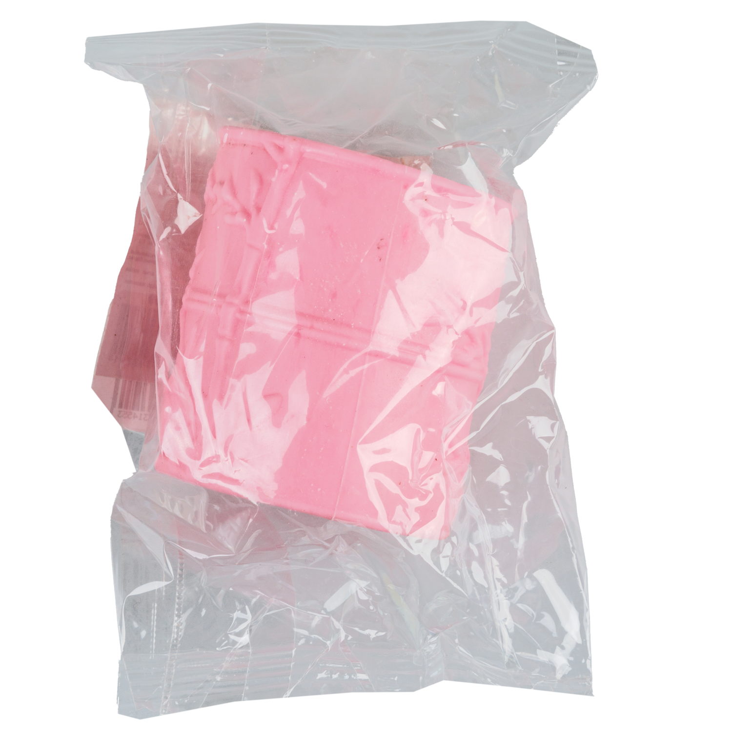 1Toy Жмяка "Выскочка. Бурундук" 5х6х7 см, розово-белый