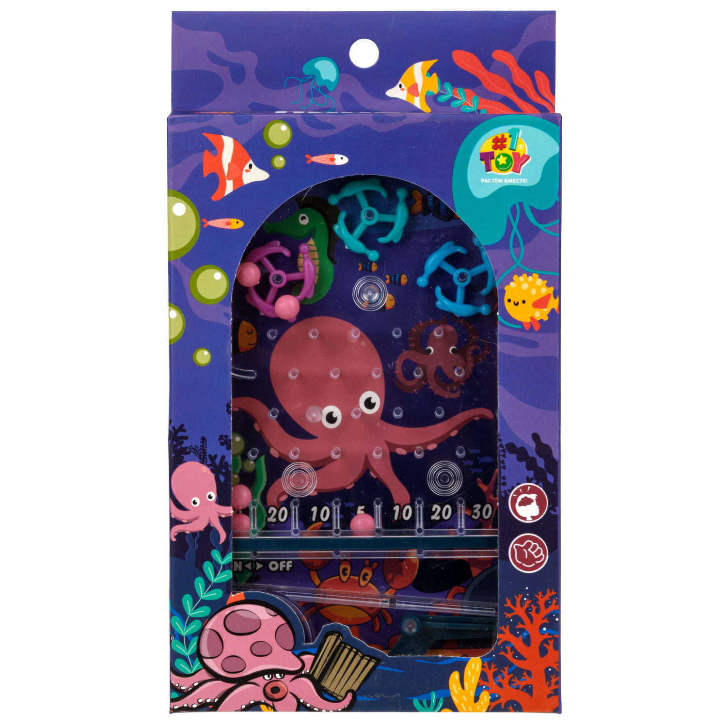 Настольная игра 1TOY Игродром Пинбол в ассортименте