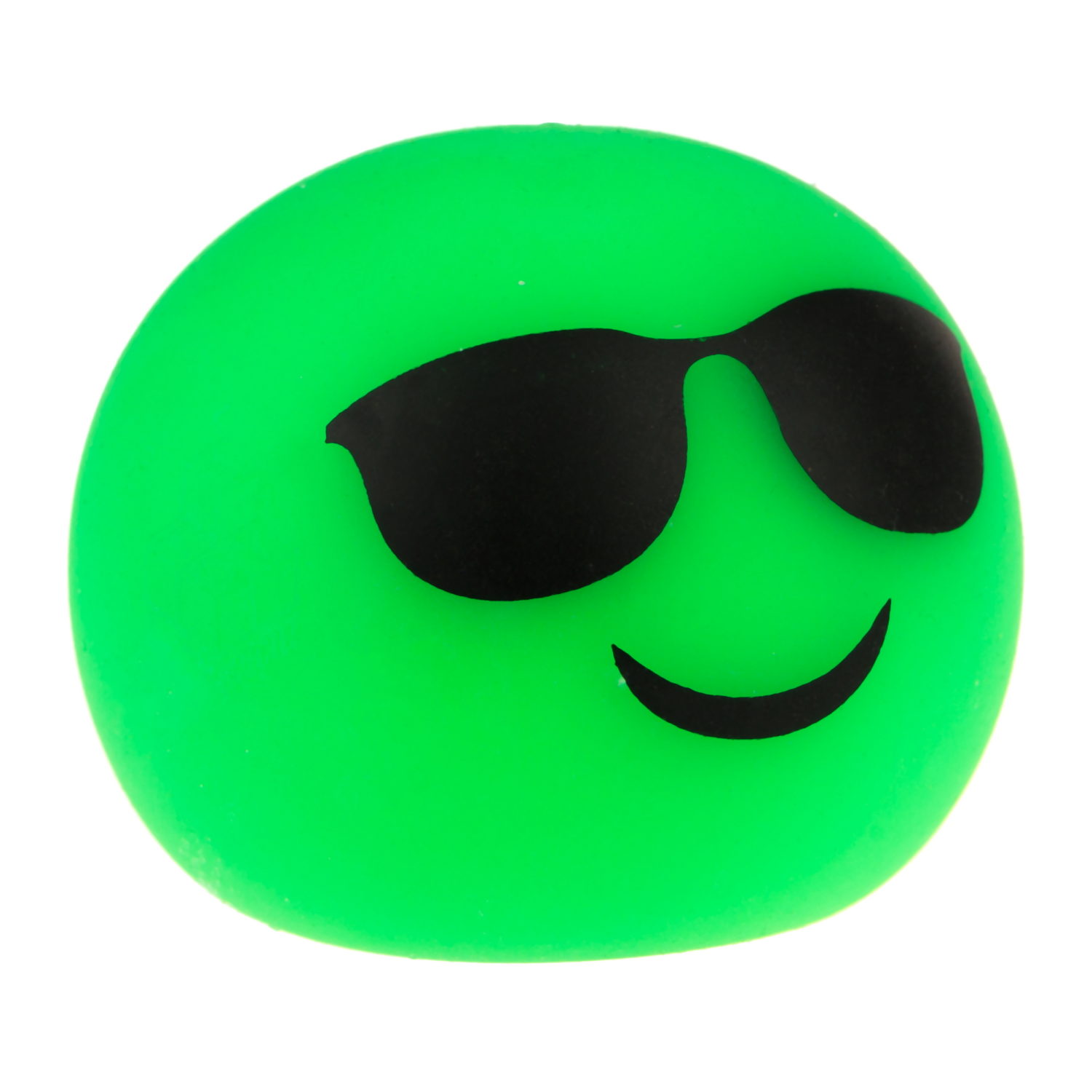 1TOY Крутой замес, игрушка-антистресс, шар смайлики 6 см, 4 вида в в ассортименте, 1 шт.