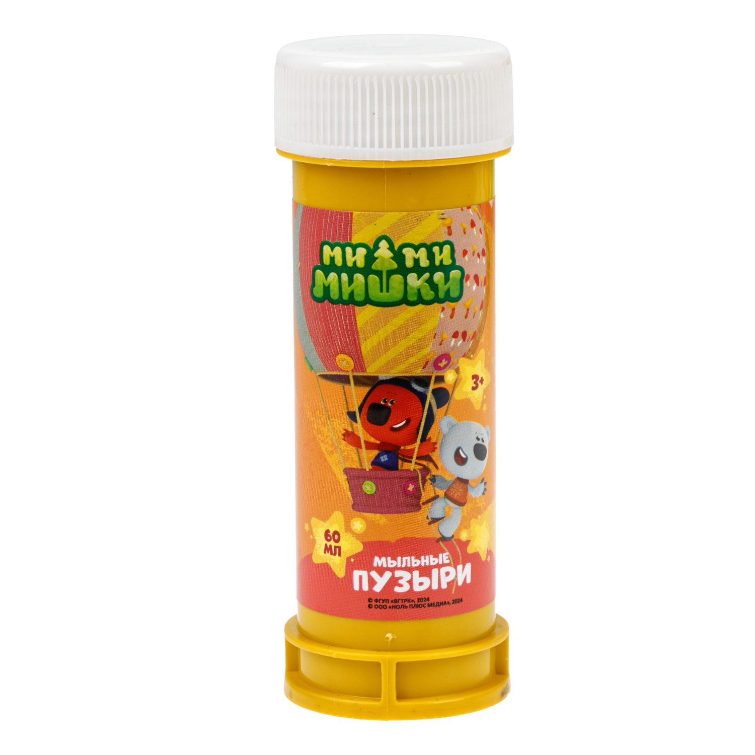 Мыльные пузыри 1TOY Ми-ми-мишки, 60 мл