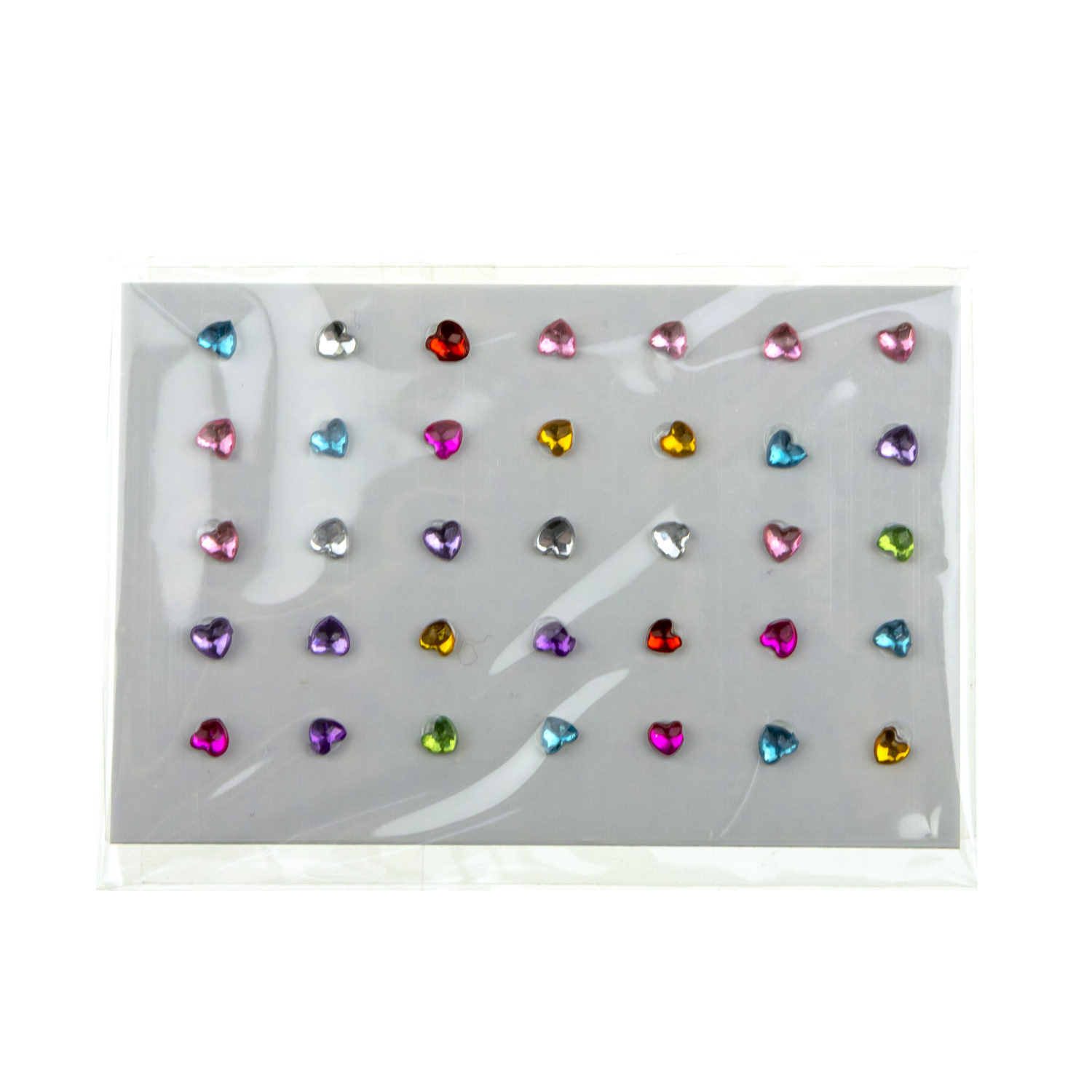 Набор для маникюра детский LUKKY Нэйл-Дизайн #3 Сердечко: лак для ногтейна водной основе пастельно-розовый и стразы-наклейки