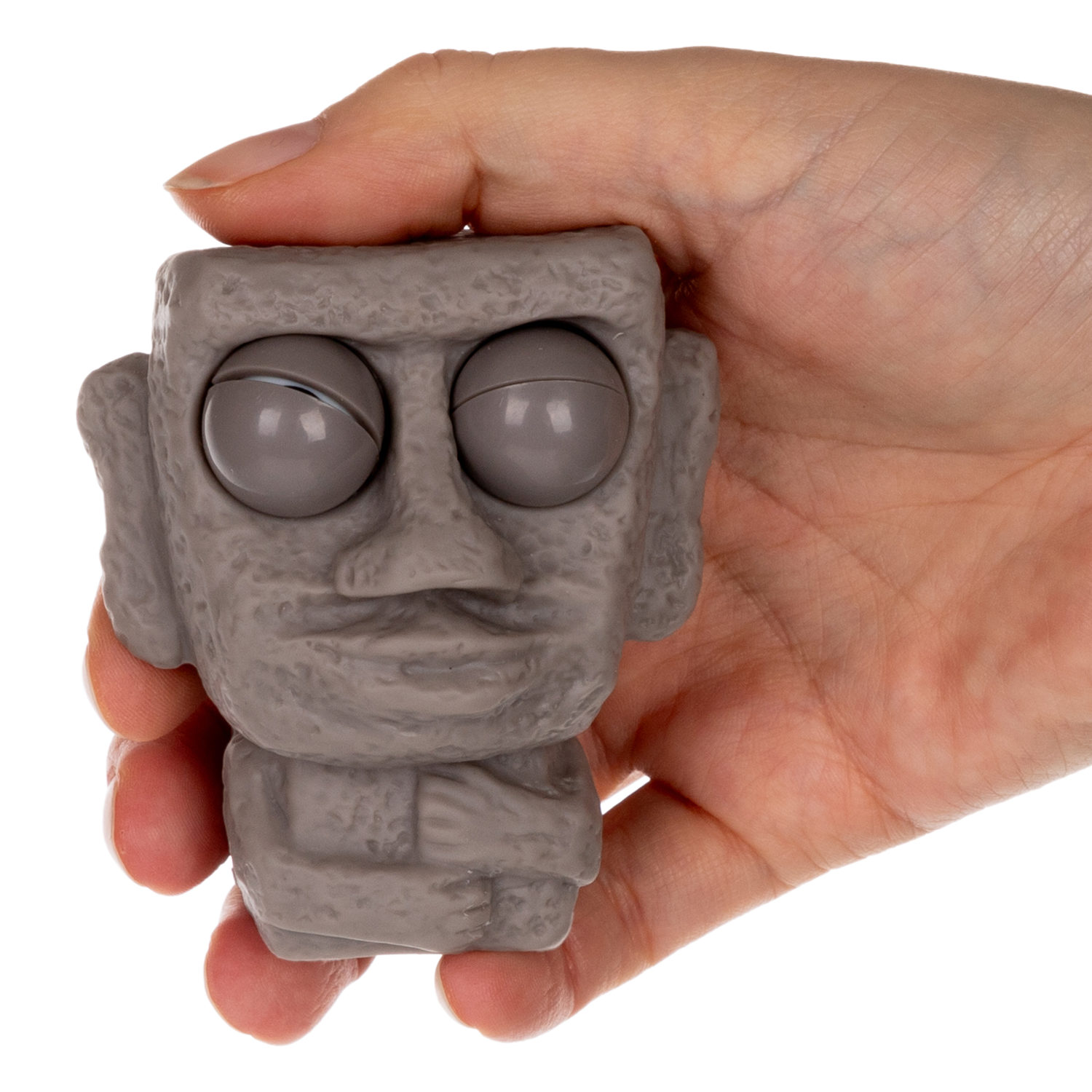 1toy Пучеглаз-антистресс "Истукан", 6,4х3,9х7,3 см
