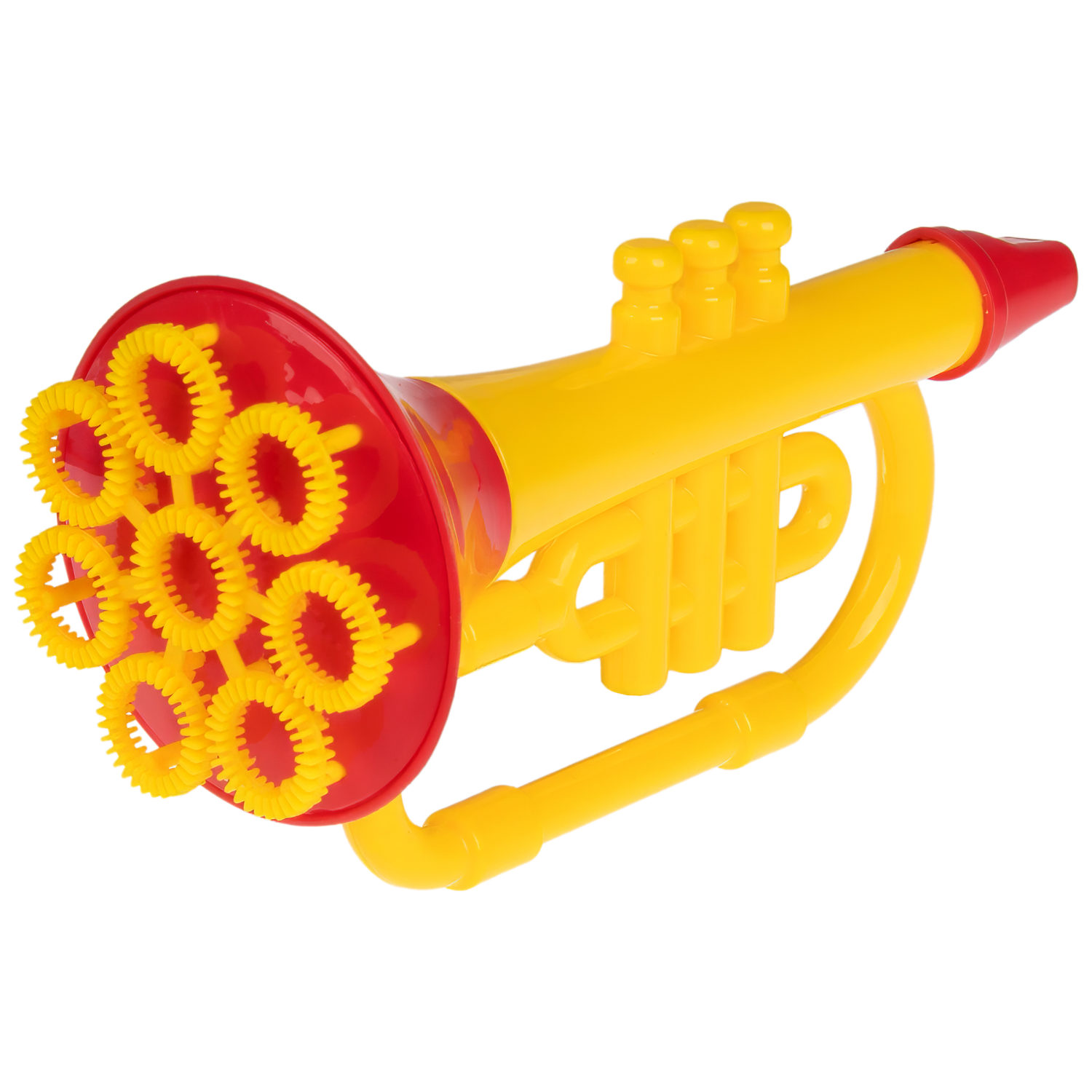 Игрушка для пускания мыльных пузырей 1TOY в виде духовой трубы, 50 мл