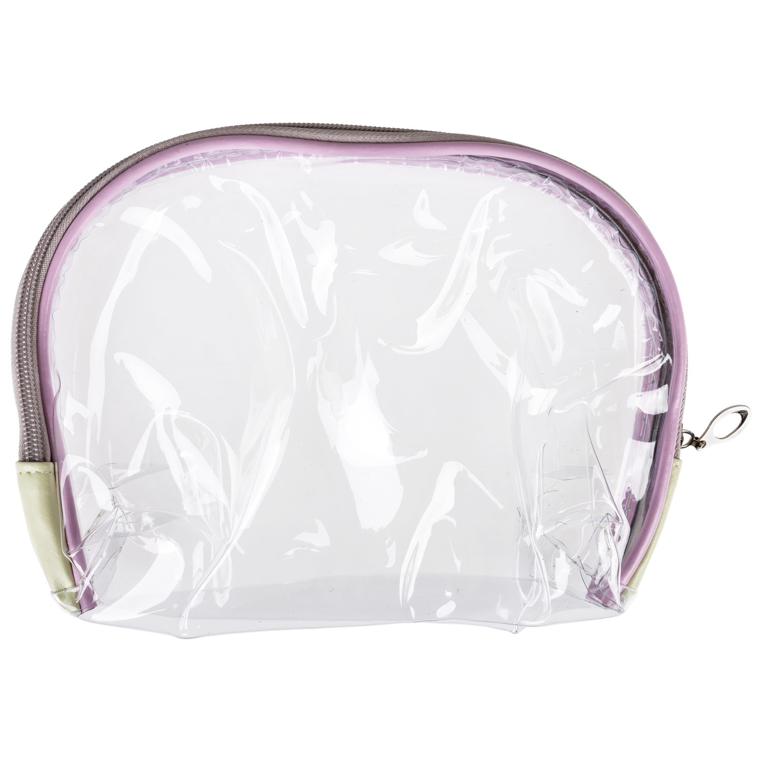 Набор из косметичек 2в1 Lukky Glam Dessert, прозрачная (24*15*8.5 см) и цветная с лого (19*11*8 см)