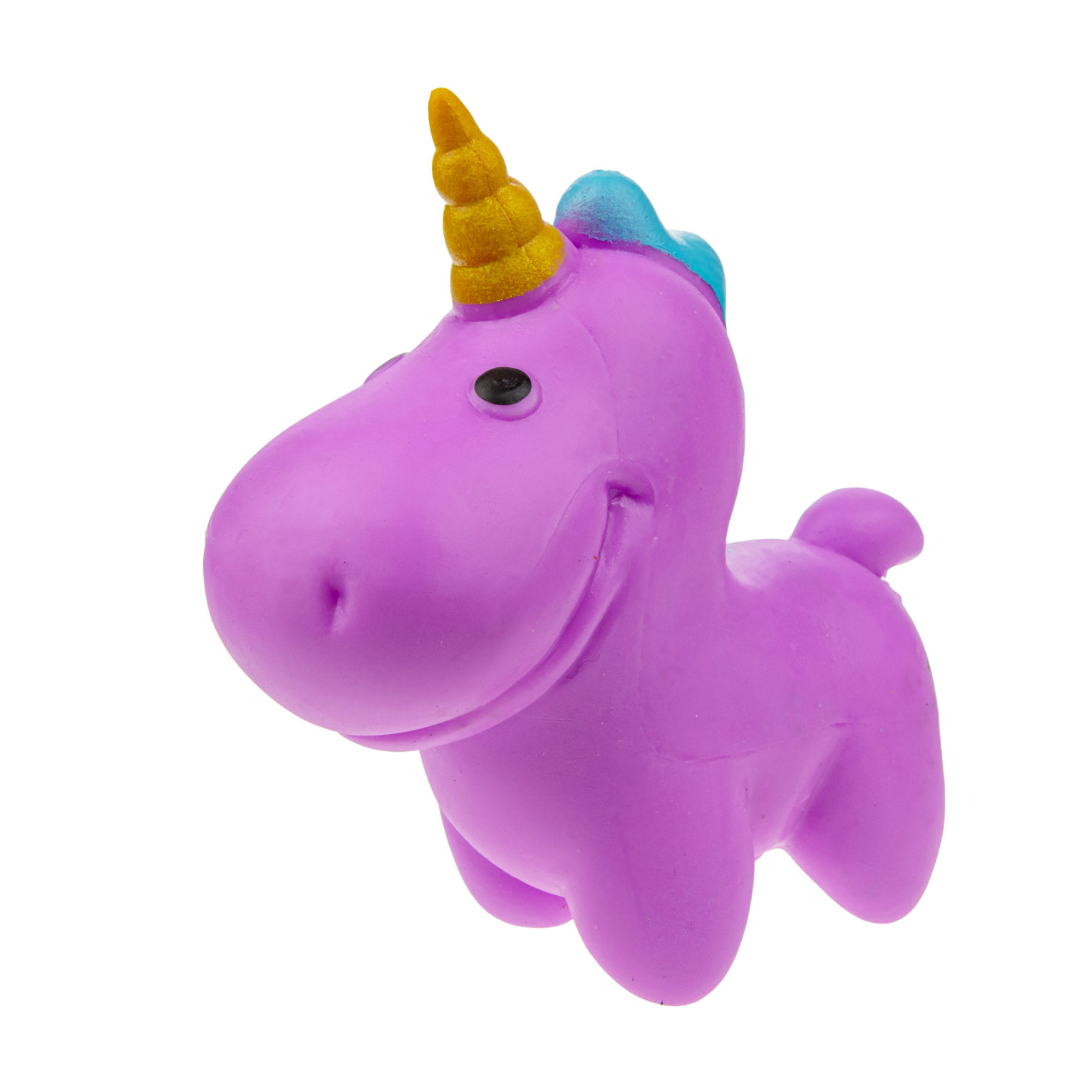 Антистресс-игрушка для рук 1TOY Крутой замес Единорог, жмякалка, мялка, тянучка, 3 цвета в ассортименте