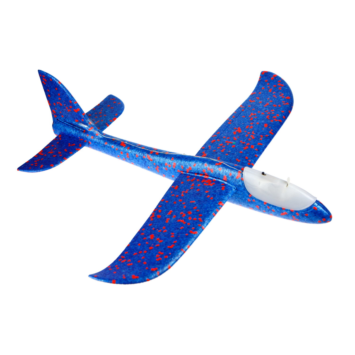 Игрушка глайдер 1TOY Т15218 из пенопласта, свет кабины, 46х47,5см