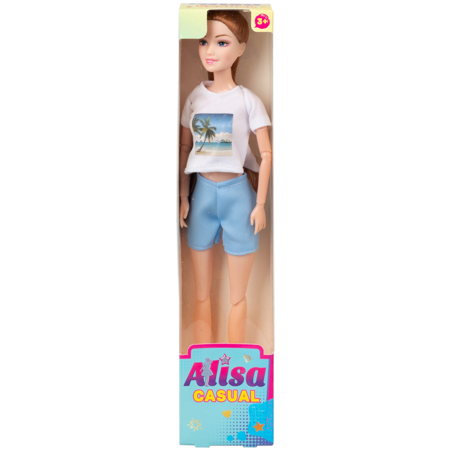 Кукла Alisa Casual в повседневной одежде, с гнущимися руками и ногами, 29 см, в ассортименте, 1 шт.