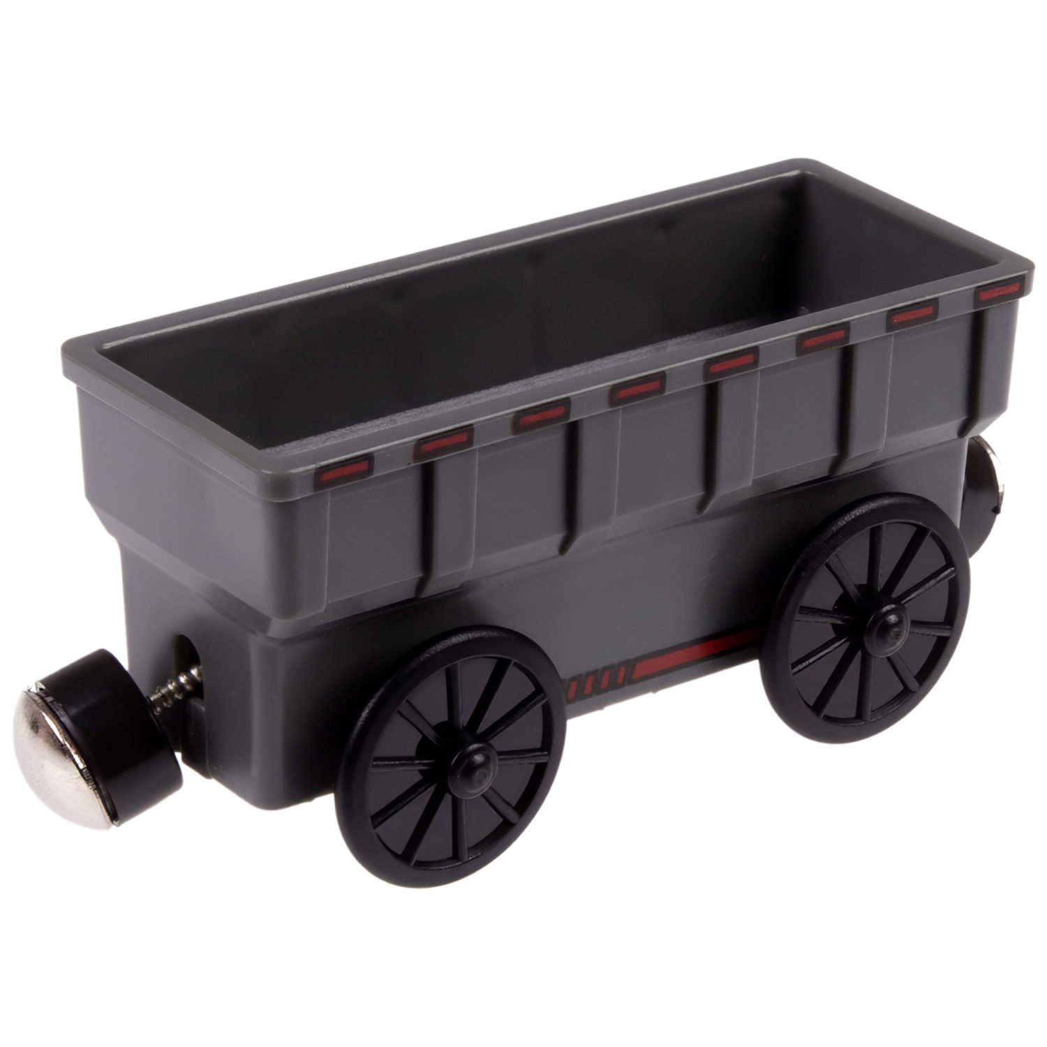 Электрический поезд 1TOY GOODOK «Грузовой поезд», со светом, 3 вагона, едет вперед и назад