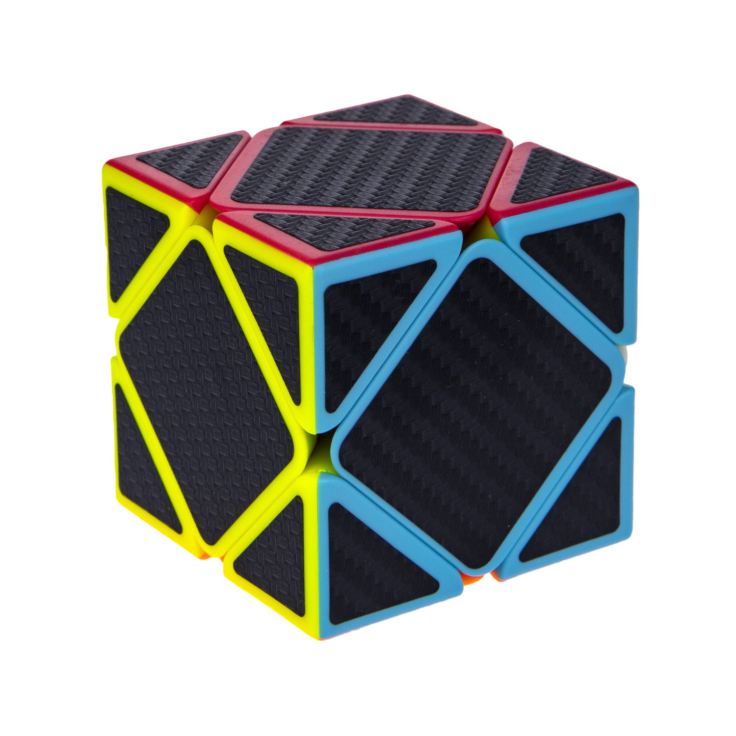 Игрушка прикол-антистресс 1TOY головоломка "Куб карбон", квадраты