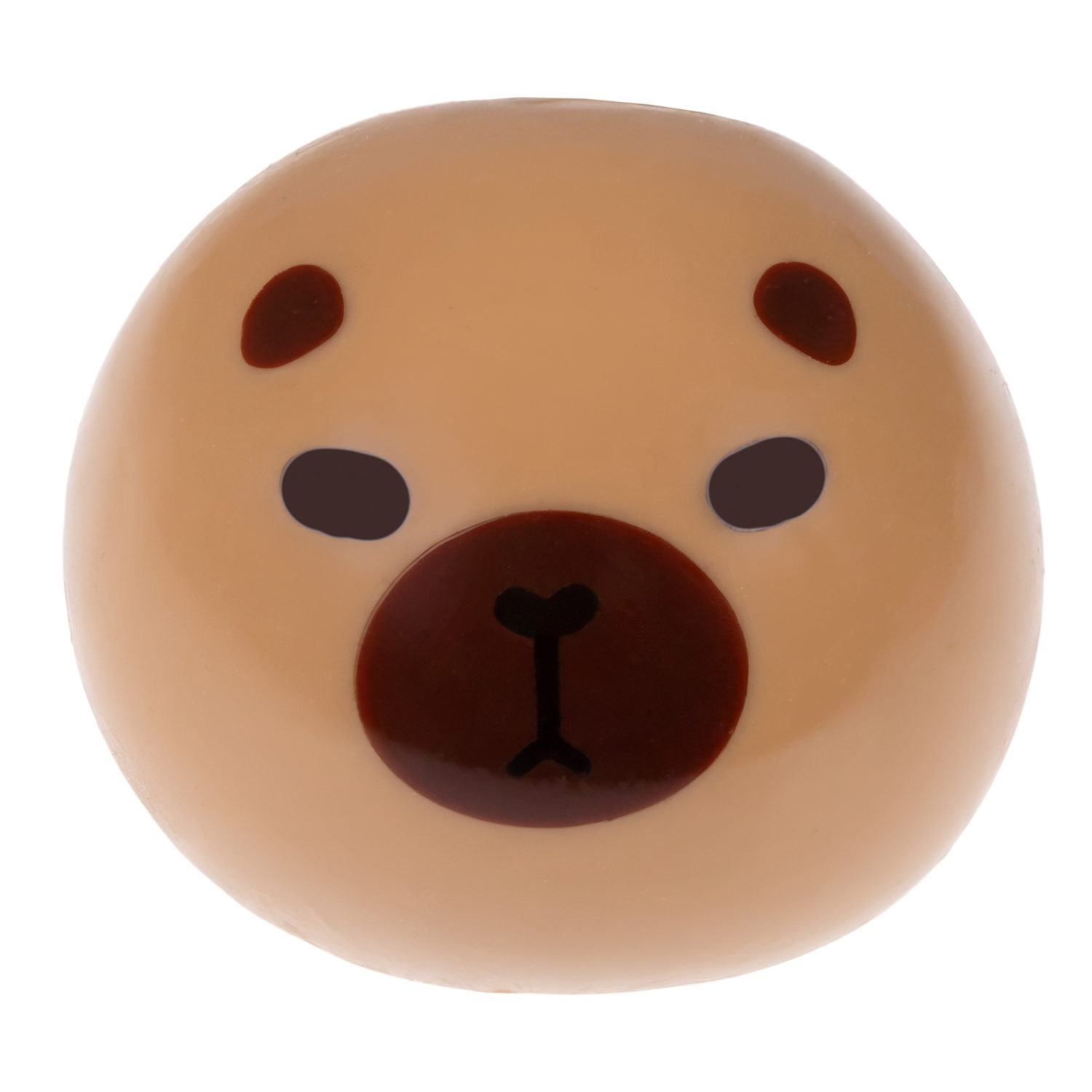 Игрушка-антистресс 1TOY Крутой замес Залиплющ, Капибара, 6 см