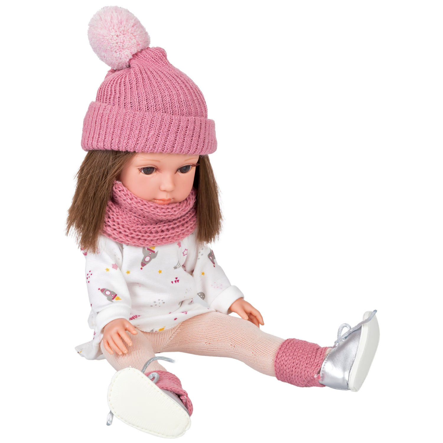 Кукла Arias ELEGANCE CARLOTA виниловая, с аксессуарами, Испания, 36 см