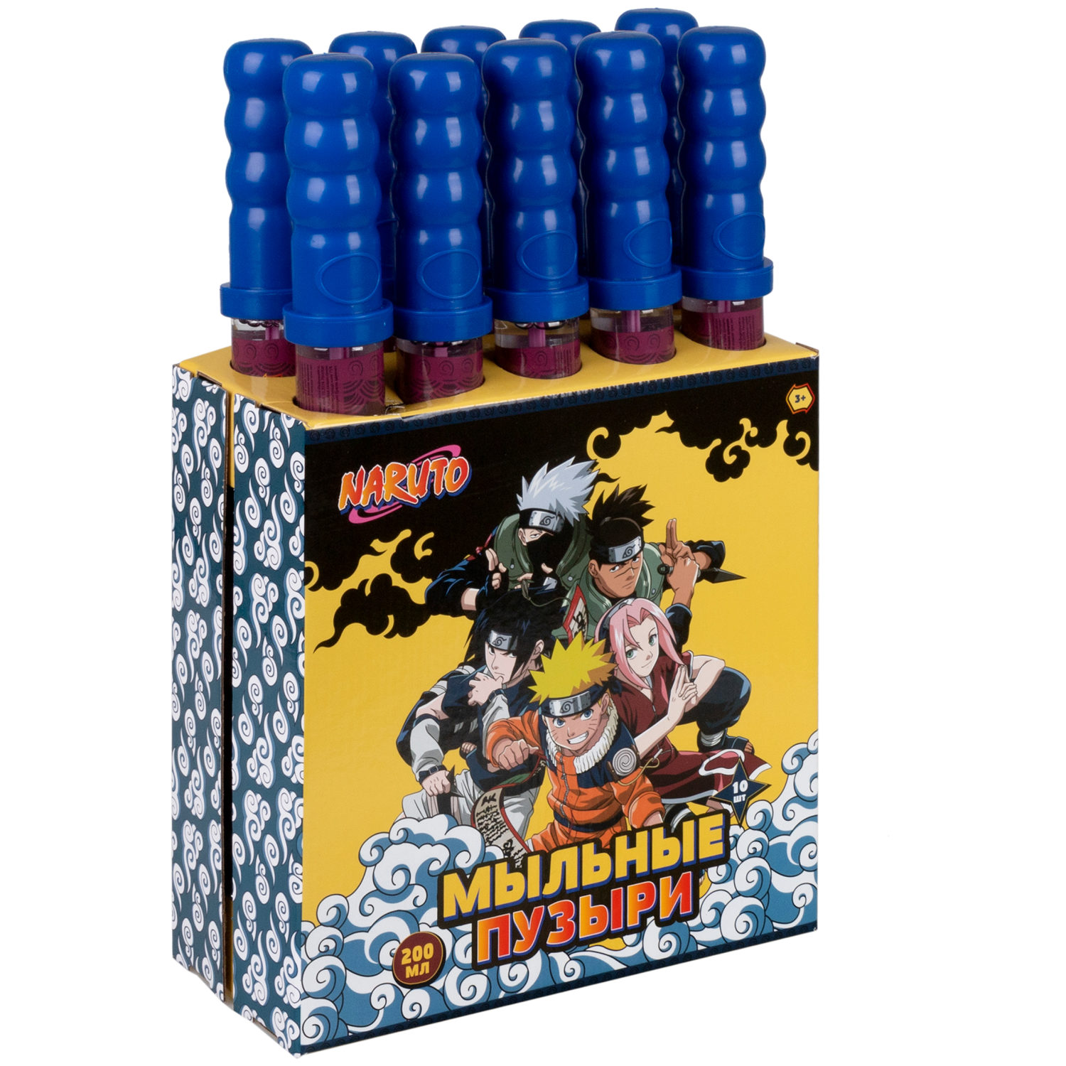 Мыльные пузыри 1TOY Наруто, 200 мл