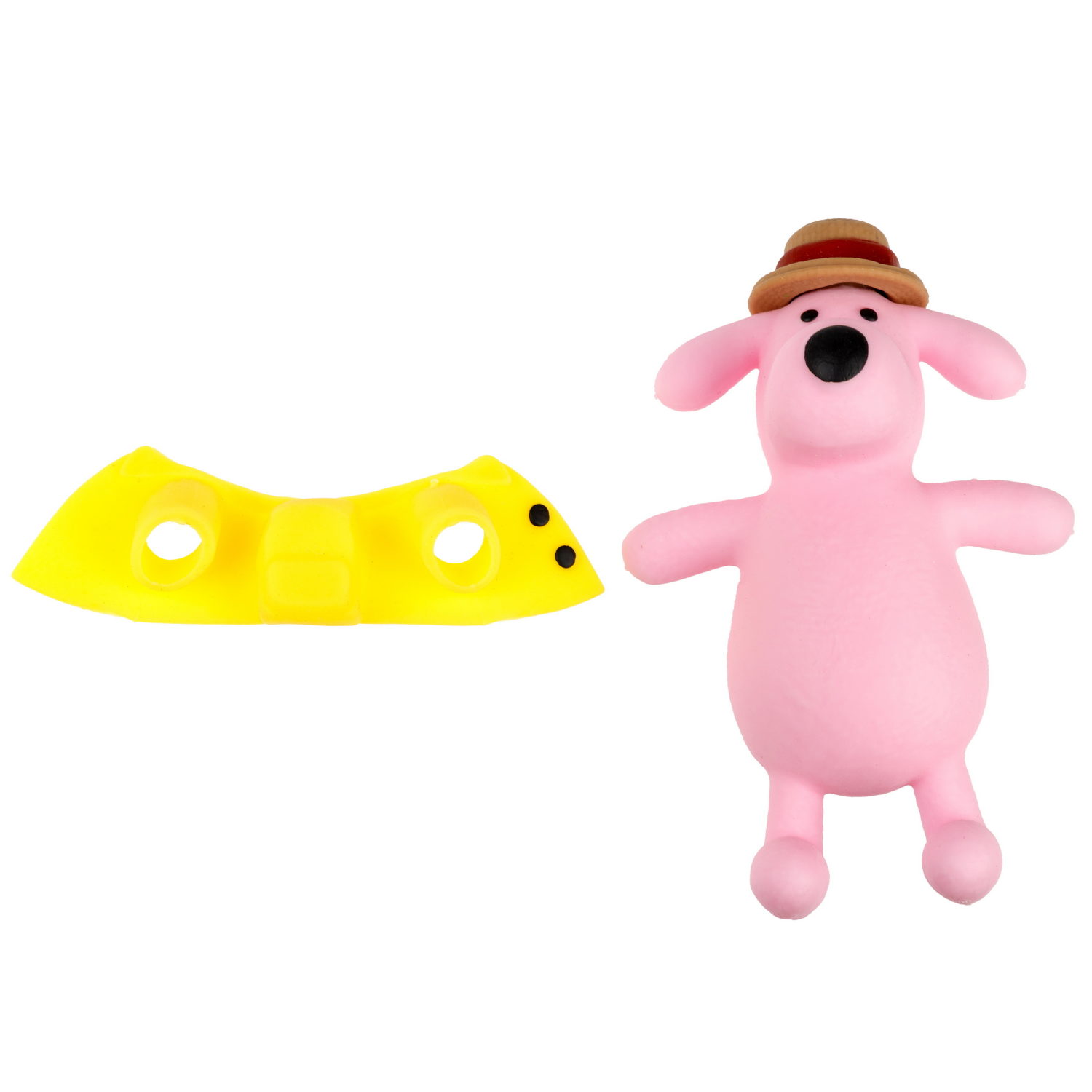 Антистресс-игрушка 1TOY Крутой замес собака в костюме, 15х11 см