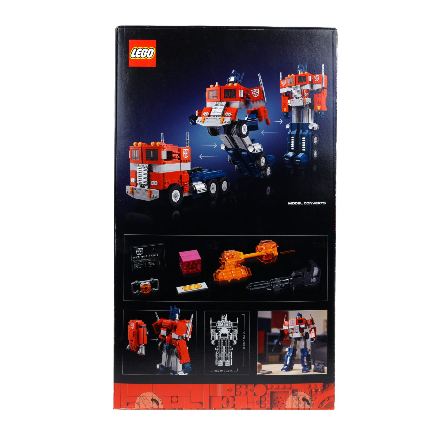 LEGO Icons Optimus Prime · Autobots