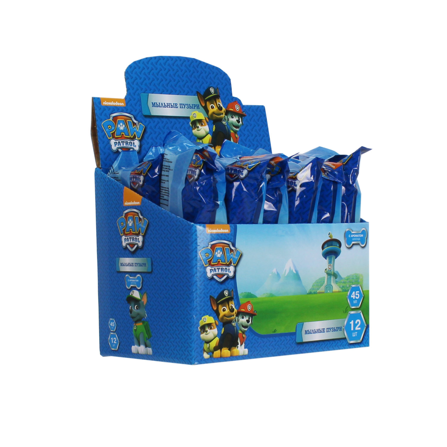 Мыльные пузыри 1TOY "Щенячий патруль" (45 мл.).
