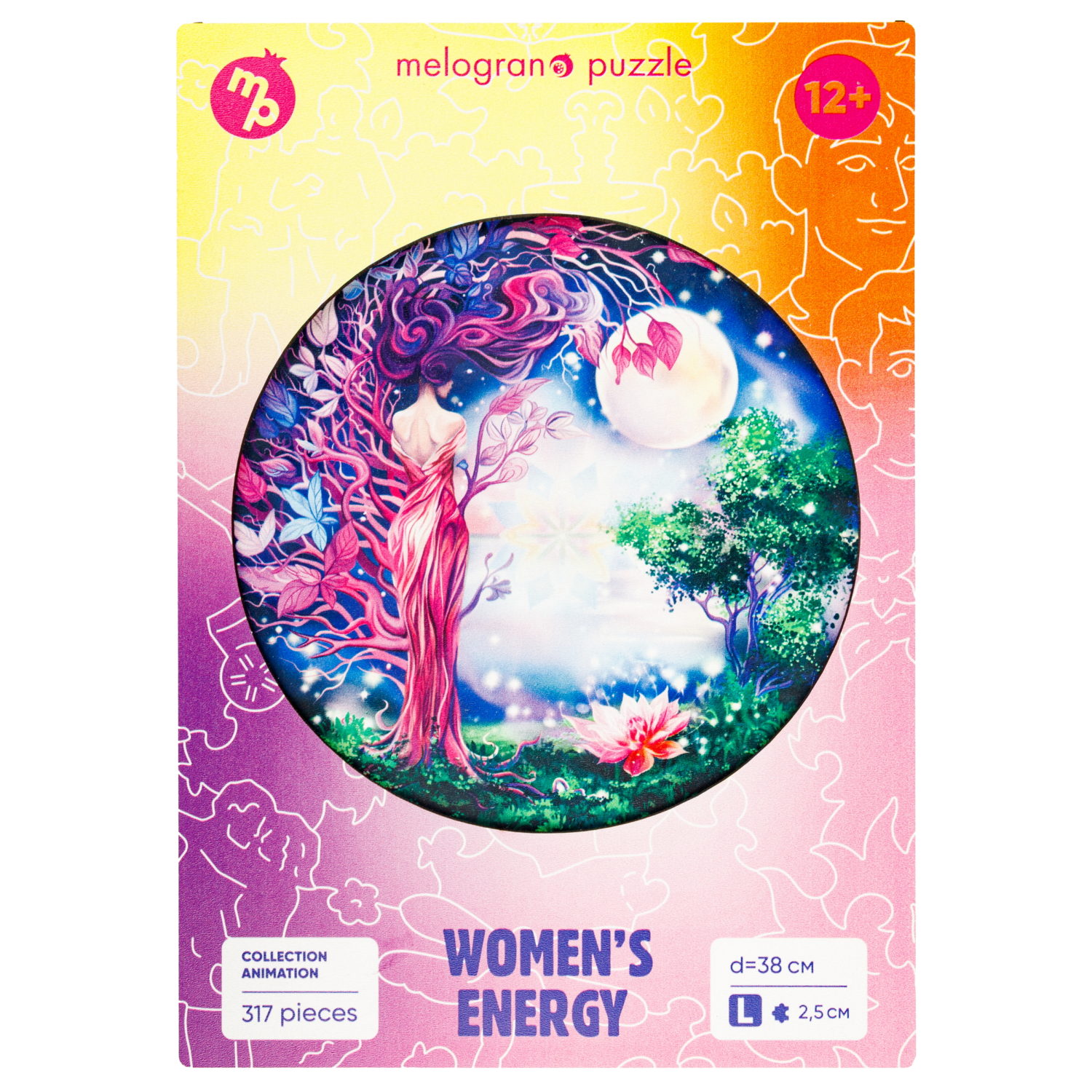 Пазлы Collection Animation Женская энергия, 317 деталей