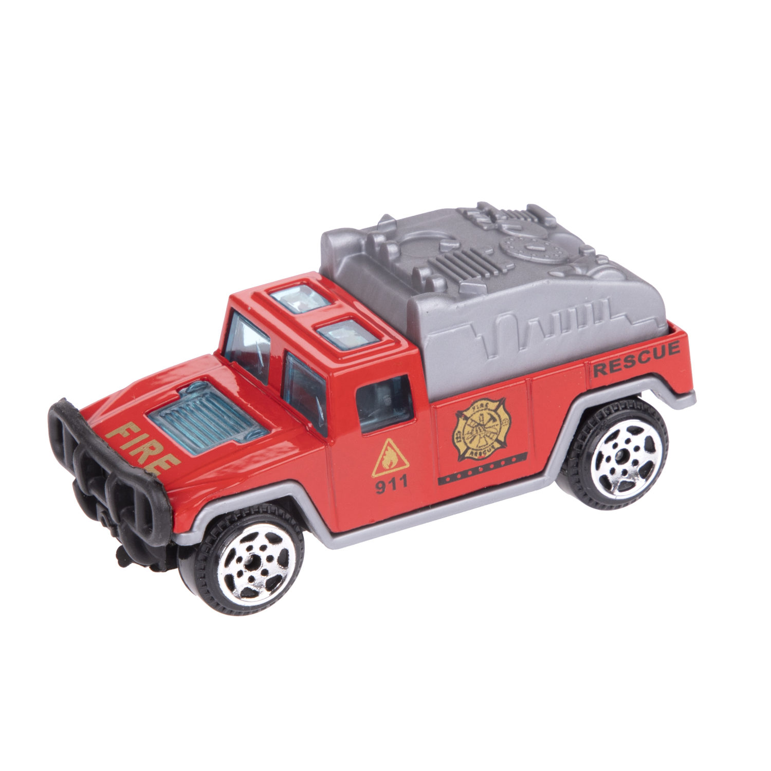 1toy Экстренные службы металлическая машинка 1:64 блистер, в ассорт. 12 шт.