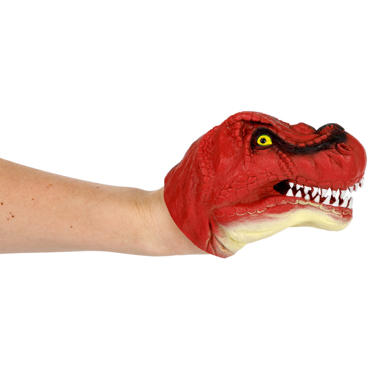 1toy Зверуки большие на руку, 6 видов, 12 шт в д/б