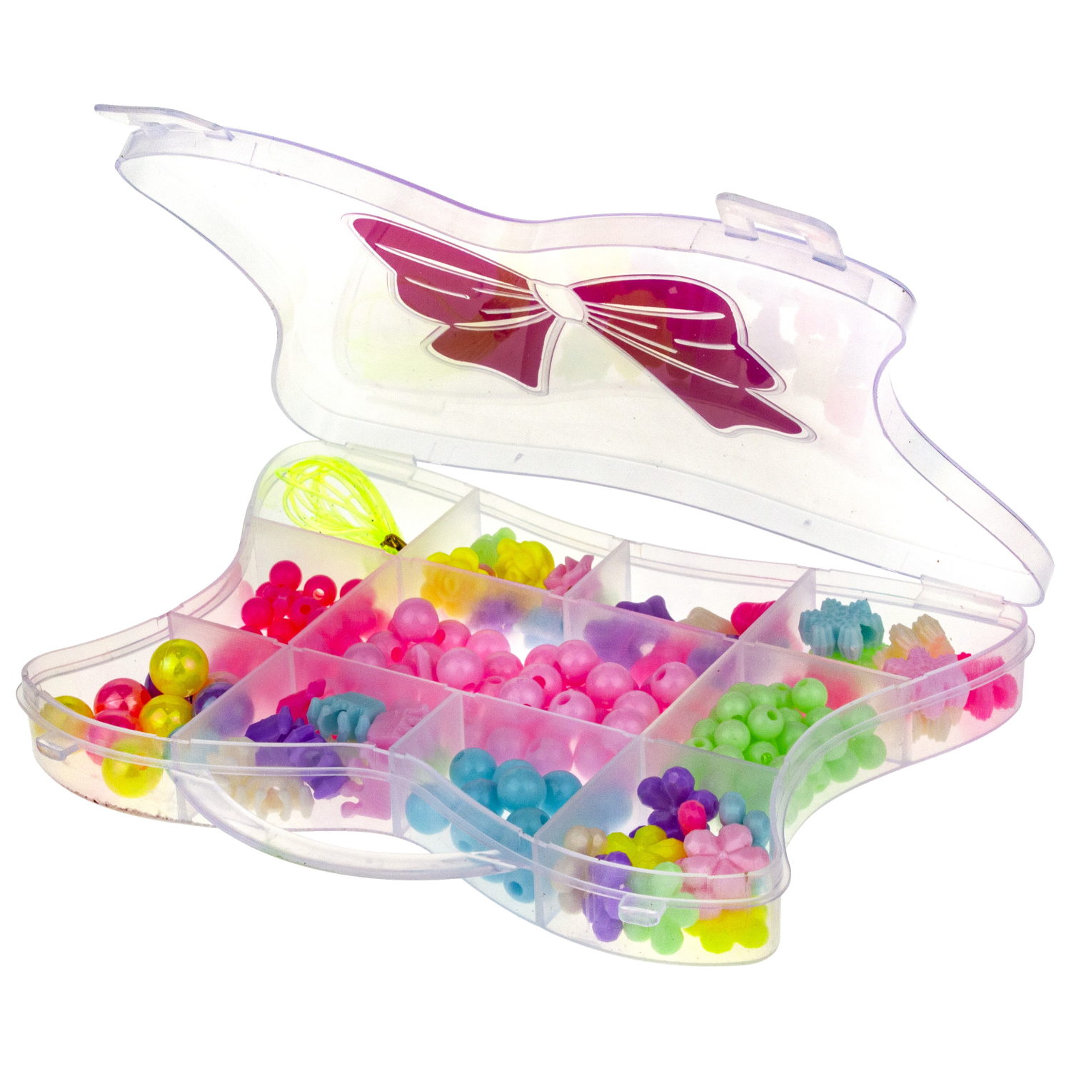 1TOY набор бусин "Bijou DIY" Сумочка, 190 бусин