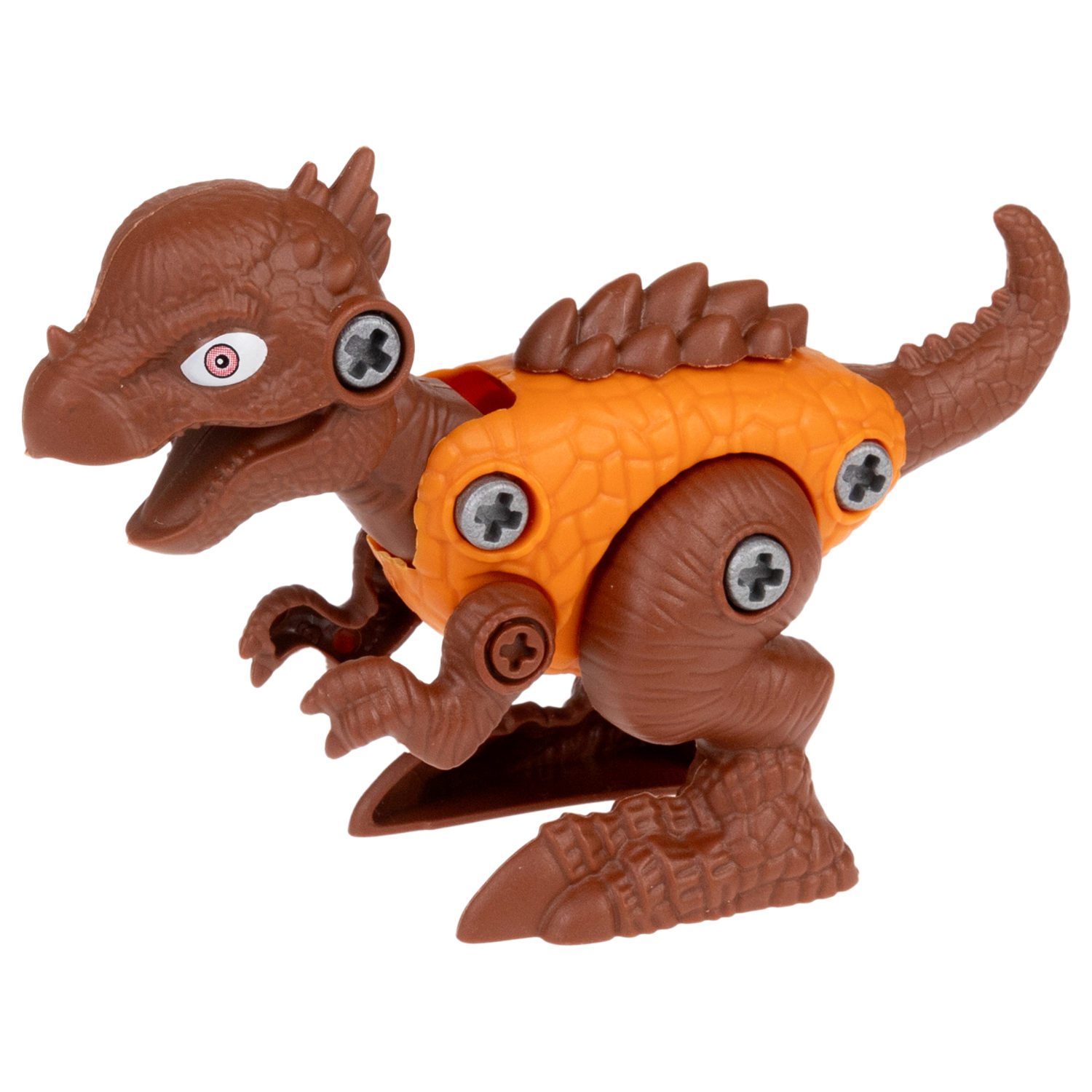 Конструктор 1TOY Динопарк "Клетка с динозавром", с отверткой, винтовой