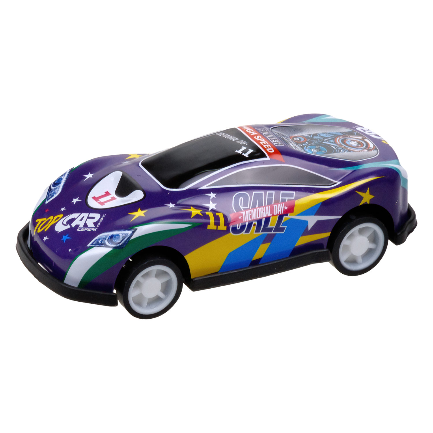 Набор металлических машинок с картой 1TOY Драйв, инерционные, гоночные, маленькие, 6,8 см, 60 шт.