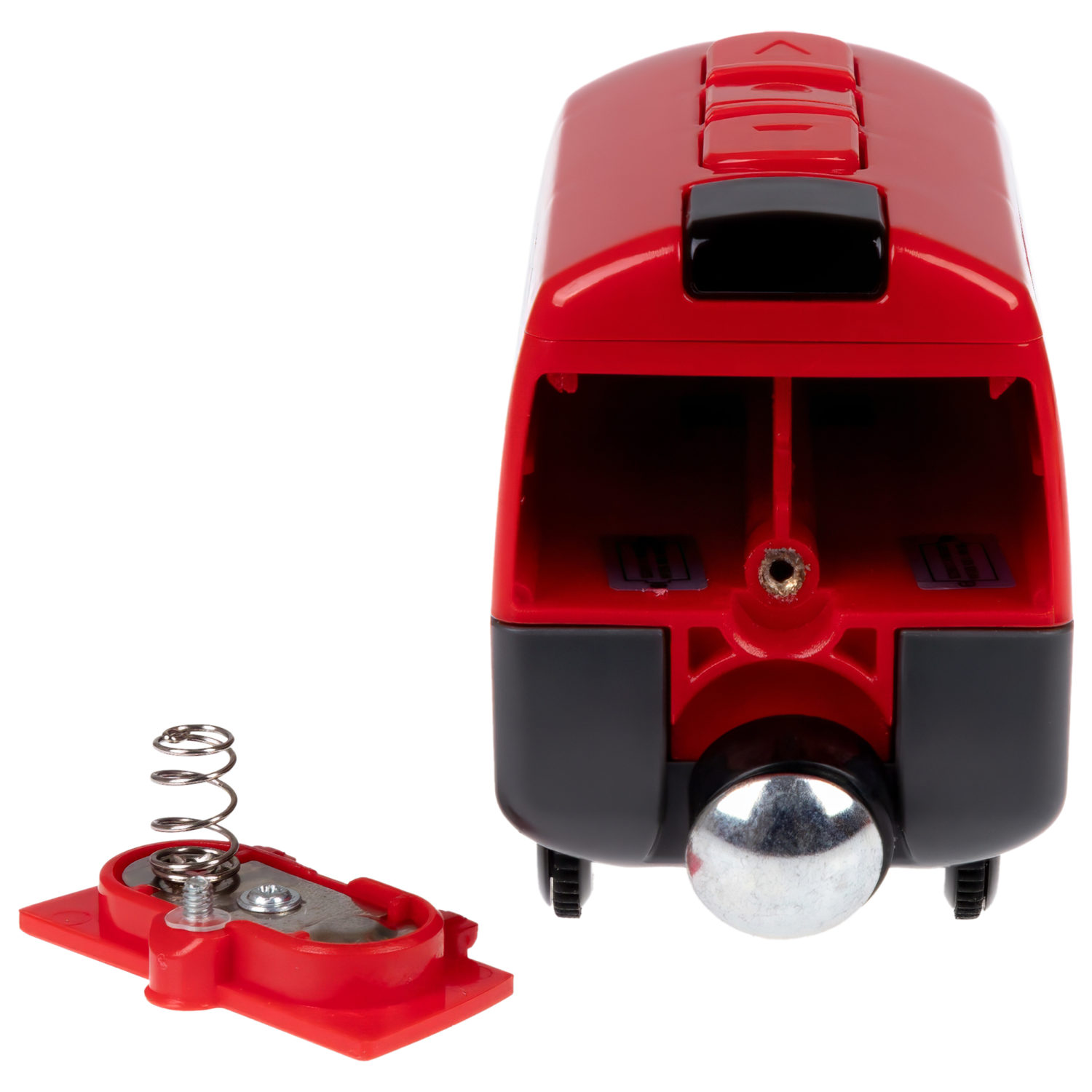 Деревянная железная дорога 1TOY GOODOK с электропоездом на пульте управления, 49 элементов