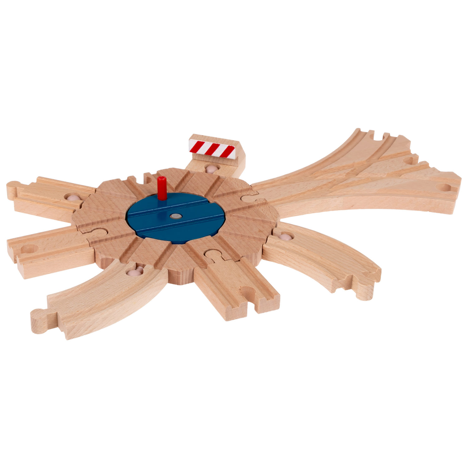 Рельсы 1TOY Goodok с переключателем направления, для железной дороги, 8 деталей