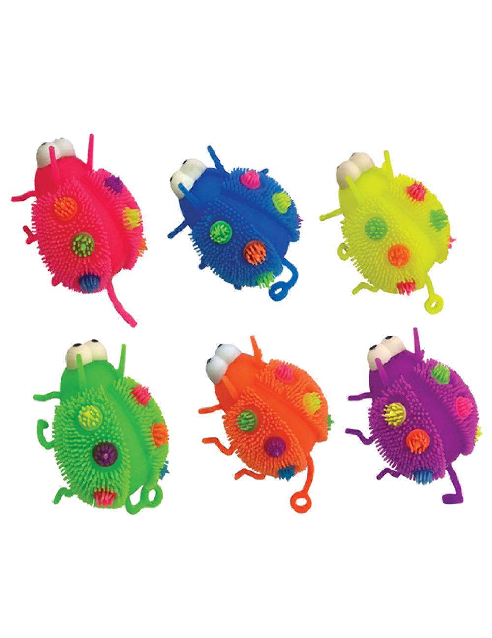 1Toy Йо-Ёжик "Насекомые", 10х7 cм, 6 видов в ассортименте