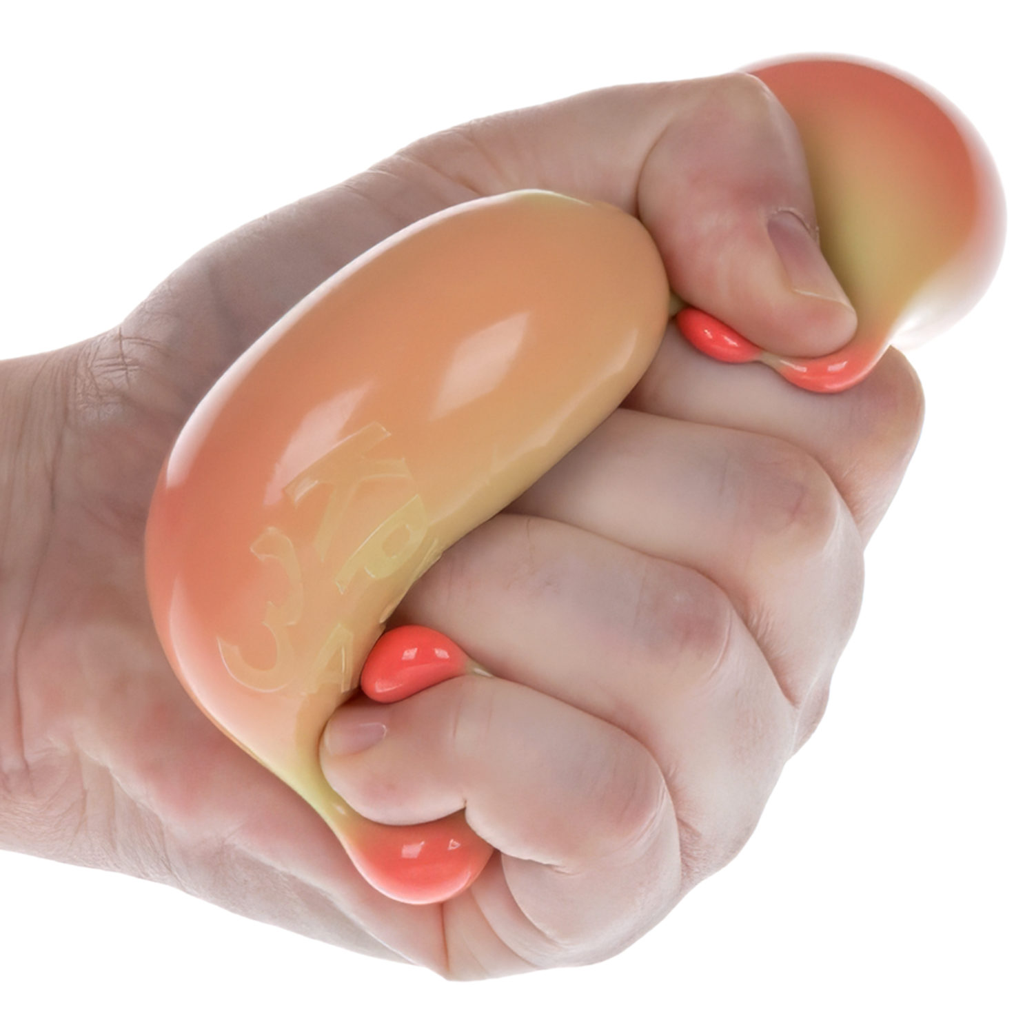 Игрушка-антистресс 1TOY Крутой замес Плюшарик, меняет цвет, 6 см, зеленый