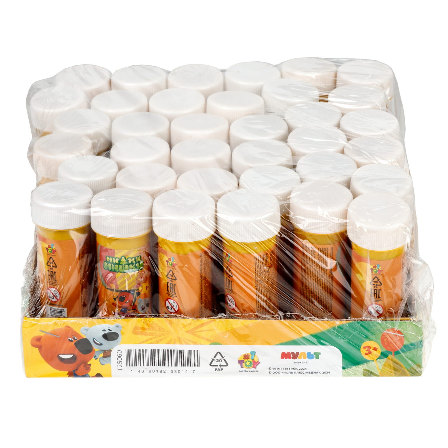 Мыльные пузыри 1TOY Ми-ми-мишки, 60 мл