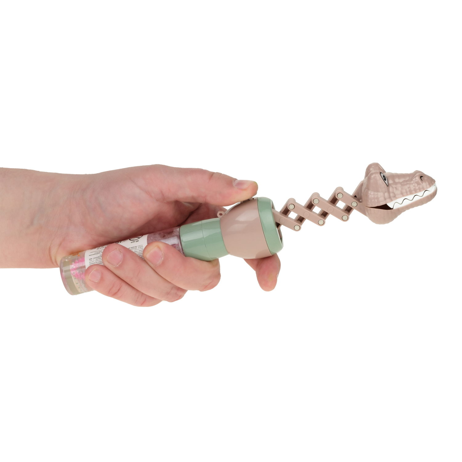 Мыльные пузыри 1TOY Мы-шарики! колба с игрушкой-хваталкой крокодил 40 мл