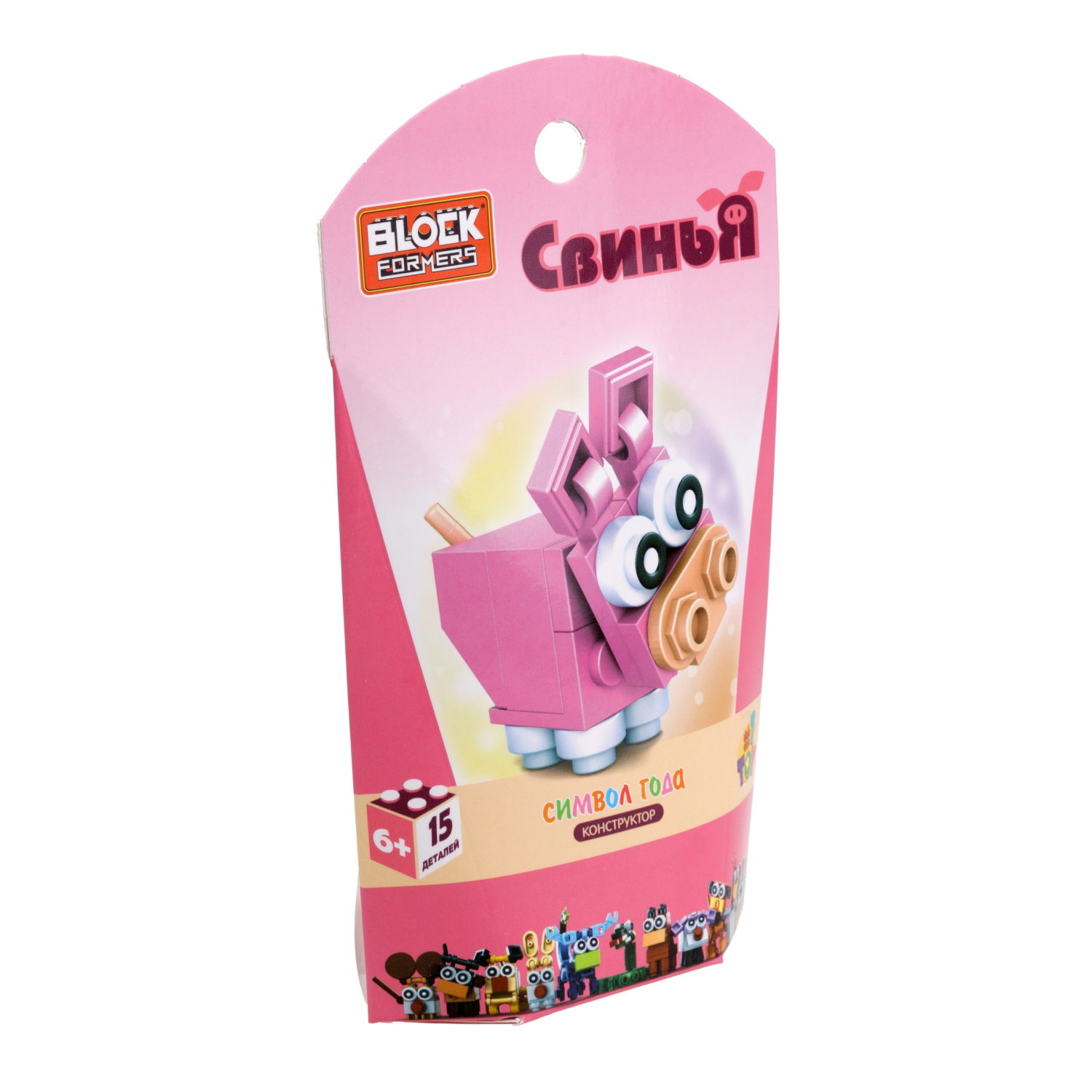 1TOY конструктор Blockformers "Символ года", 12 видов в ассортименте
