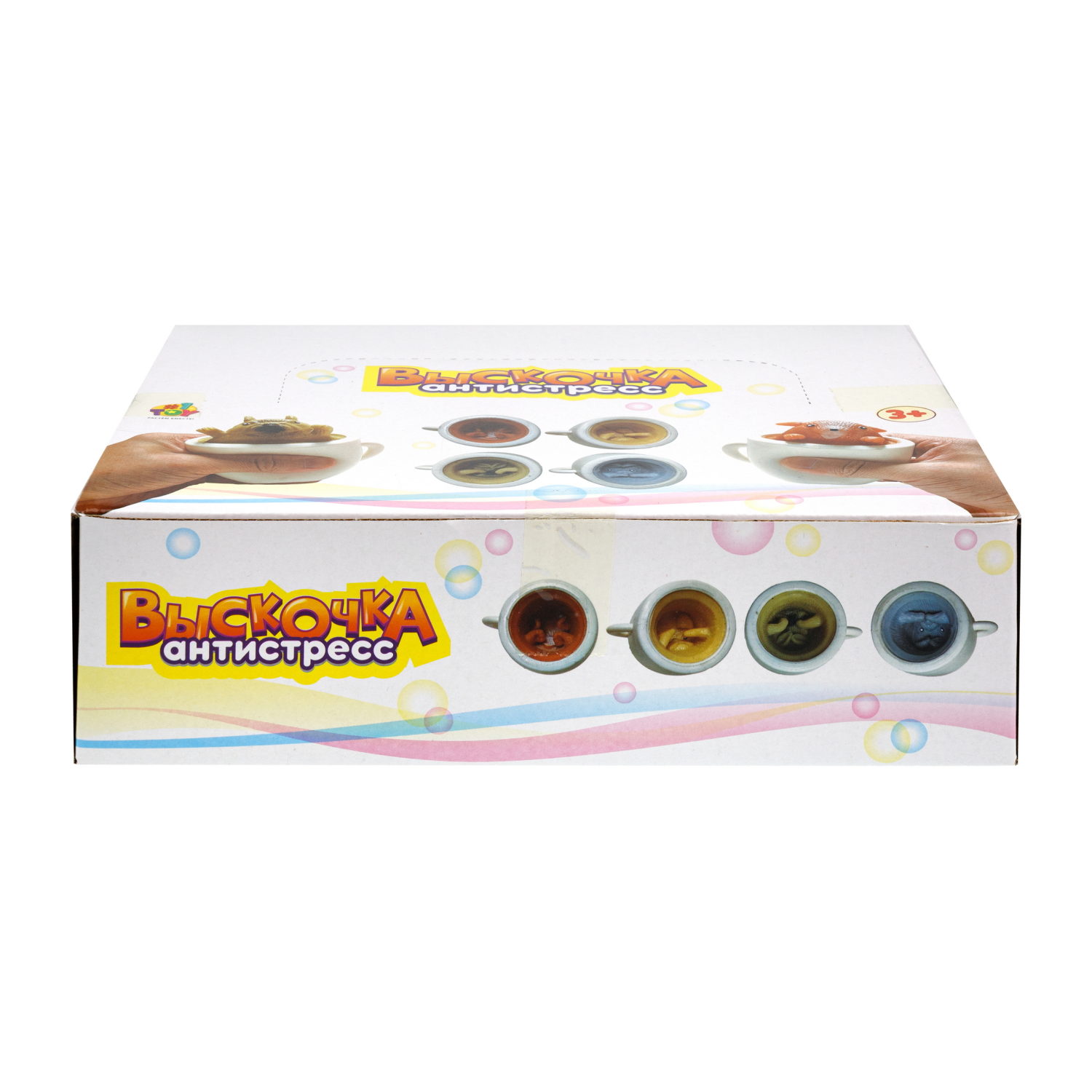 1Toy Жмяка "Выскочка. Собака" 5,5 см, 4 вида в ассортименте