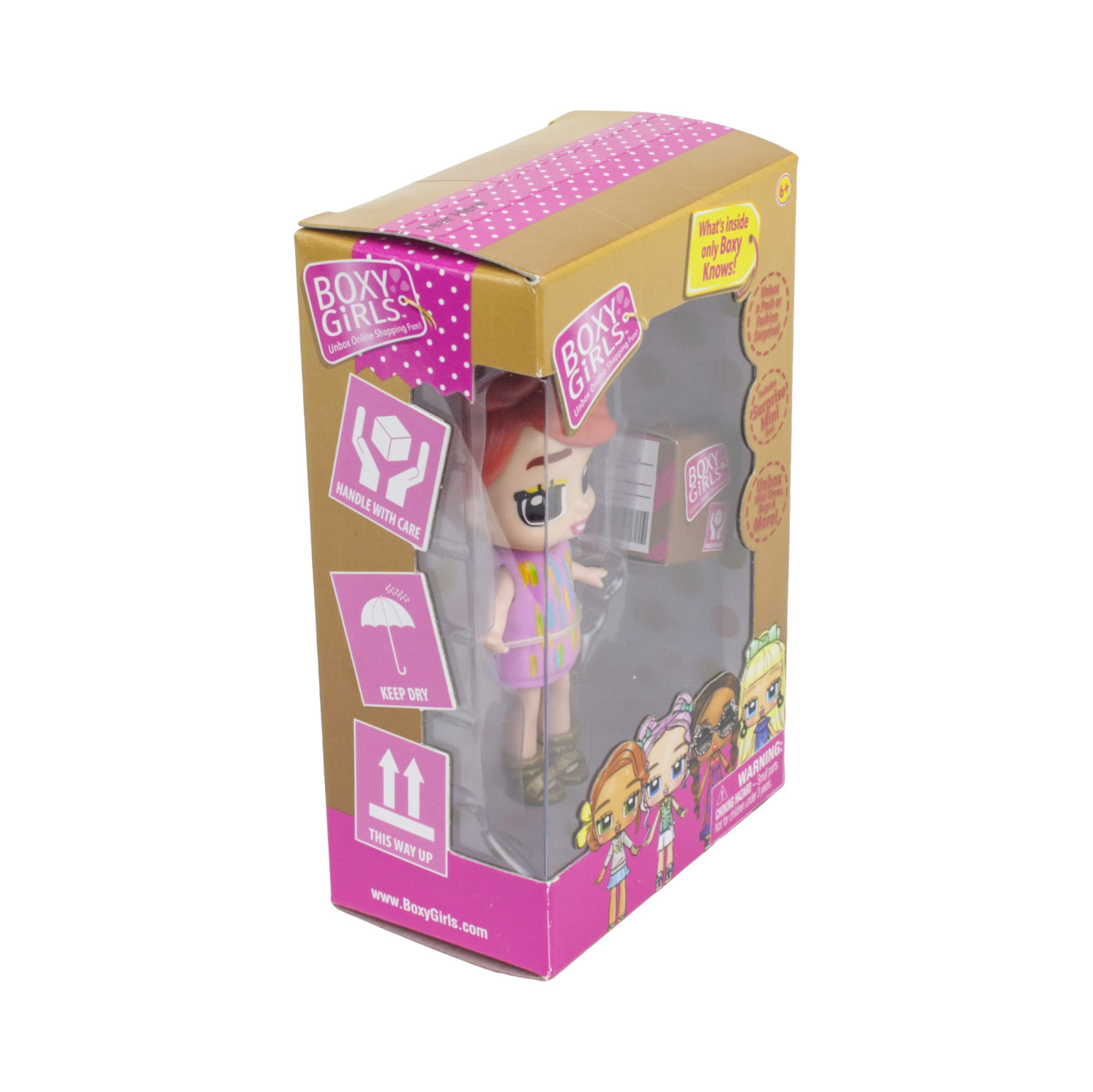 Кукла Boxy Girls MINI 8см с аксессуарами, 6 видов.