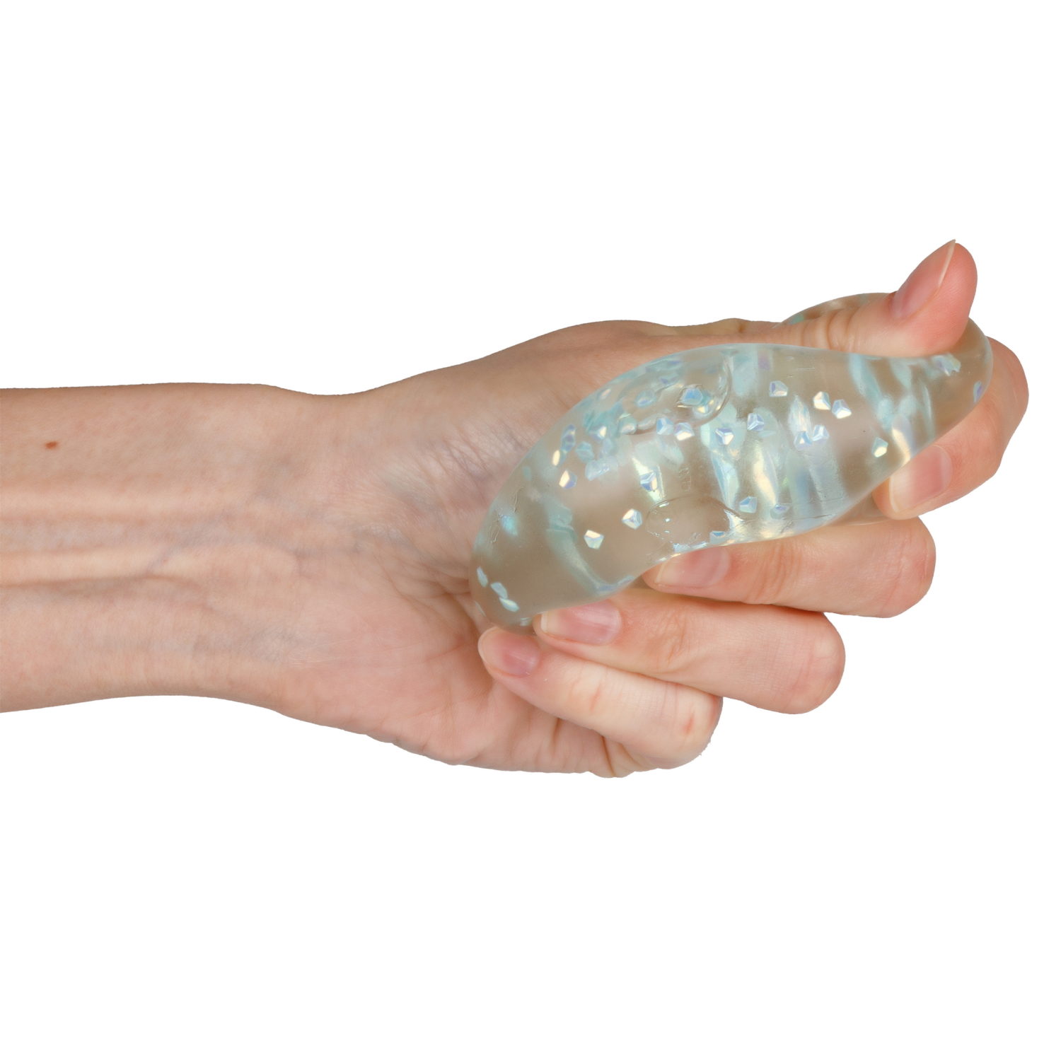 1toy Крутой замес Супергель шар бриллиант 6 цв.в асс.6см, в ПВХ кор., 12шт.в дб.