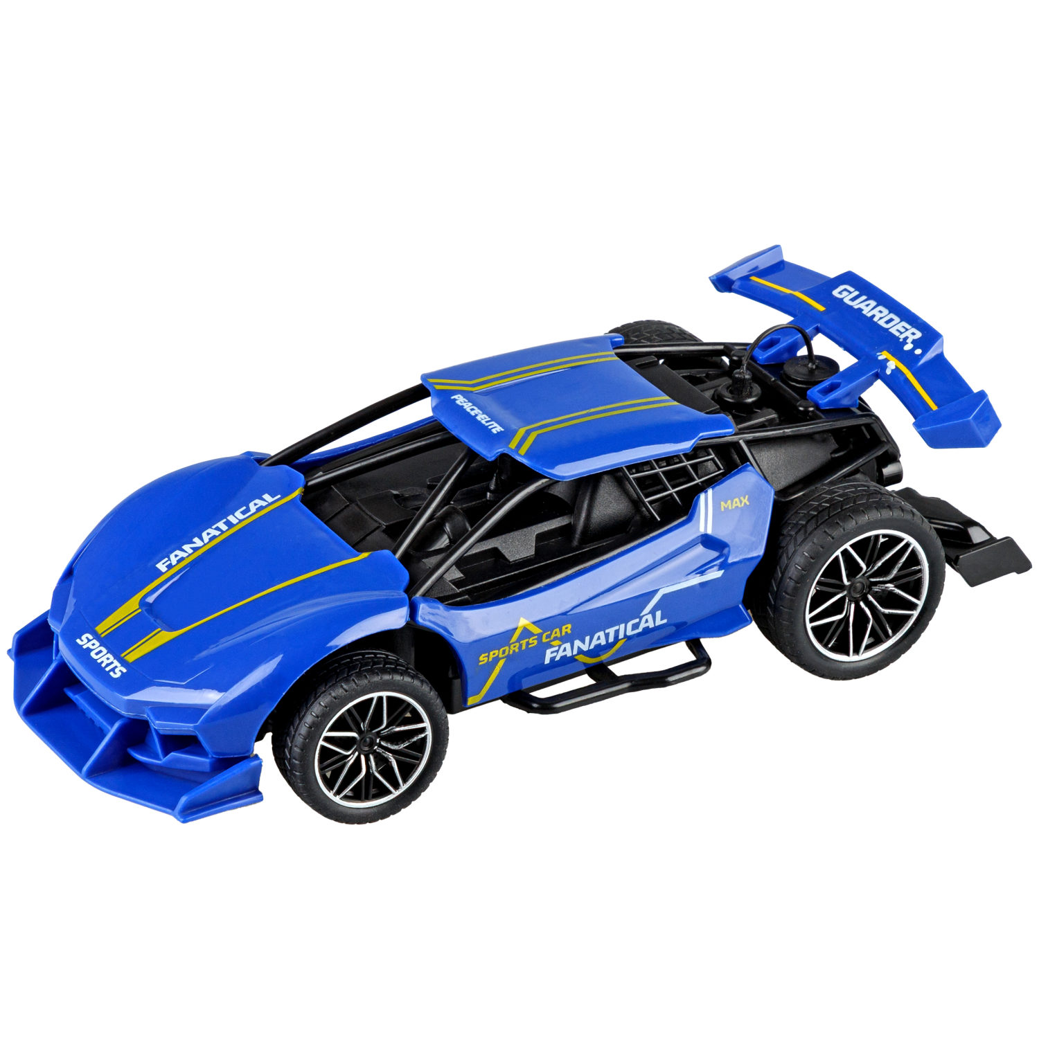 Машинка на пульте управления с паром и светом 1TOY Драйв Спорткар, спортивная, гоночная игрушечная машина