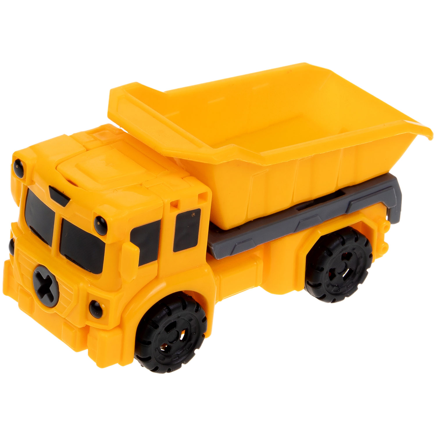 Робот - трансформер, тракботы 1TOY Самосвал, машинка, игрушка для мальчиков и девочек, детей