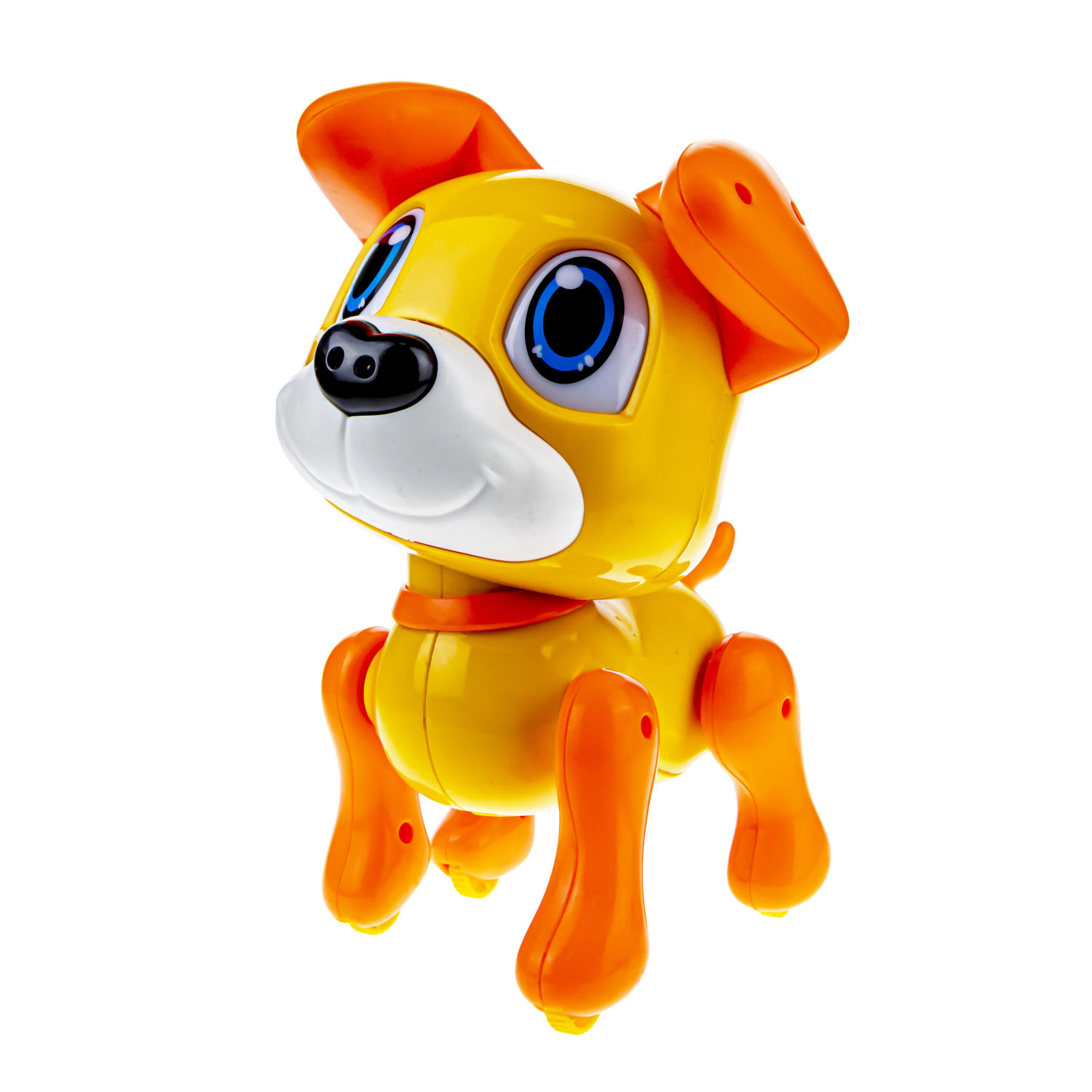 Интерактивная игрушка 1TOY RoboPets робо-щенок Ретривер со световыми, звуковыми и эффектами движения