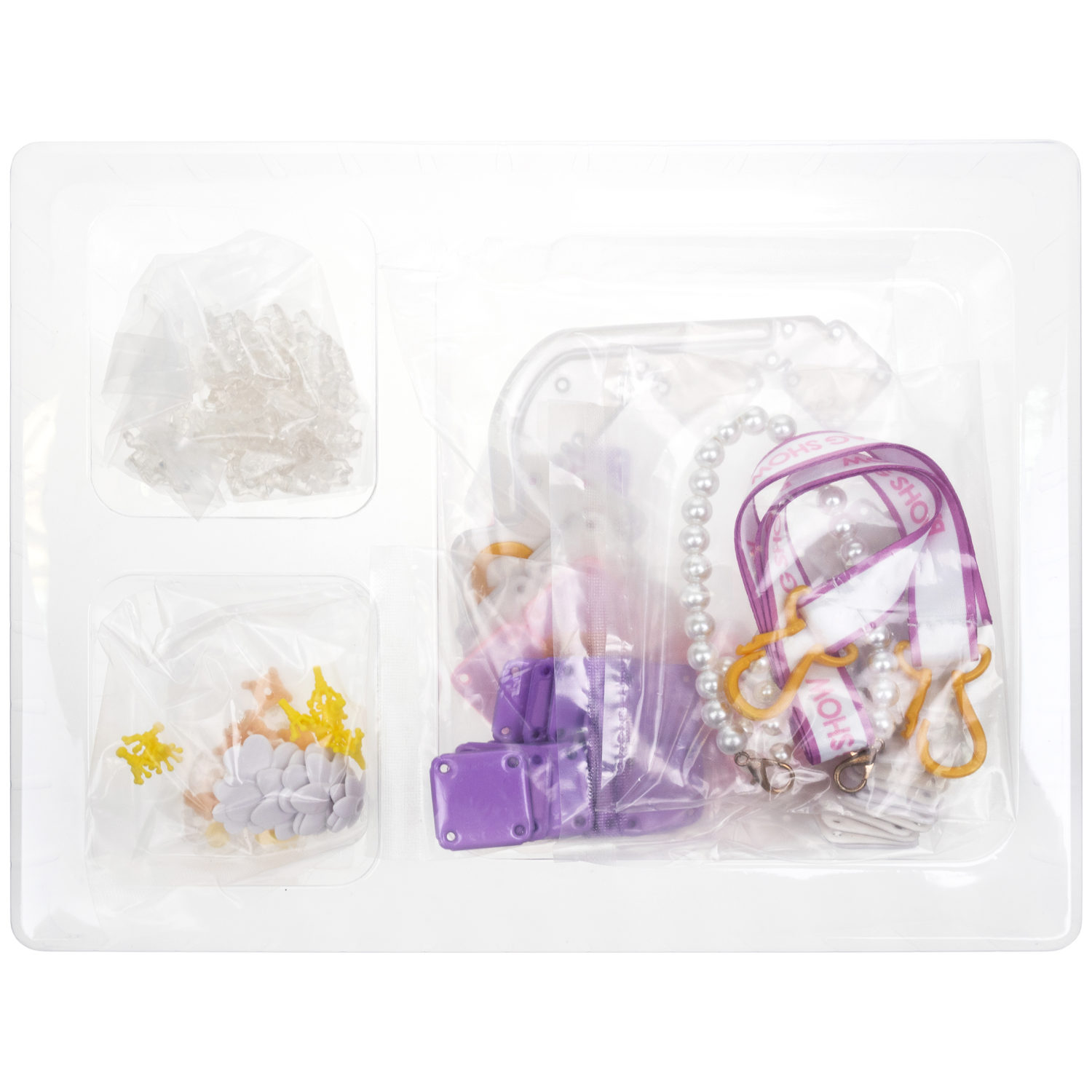 Игровой набор для создания сумочки 1TOY BAG SHOW Evening Party, подарочный, для творчества, рукоделия, игрушки для девочек, конструктор