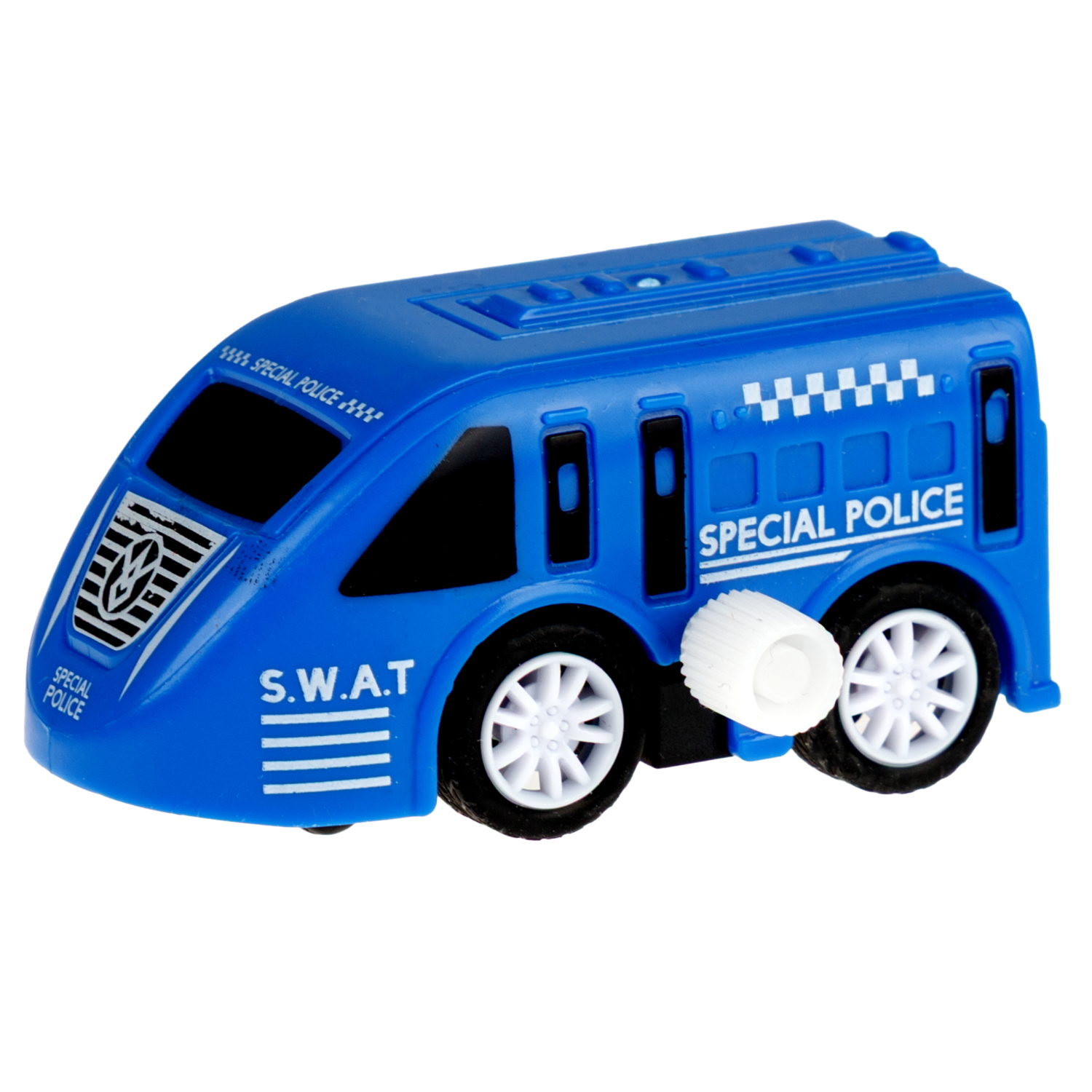 Игровой набор 1TOY Пазл-трек "Городской патруль", с машинкой, 44 детали